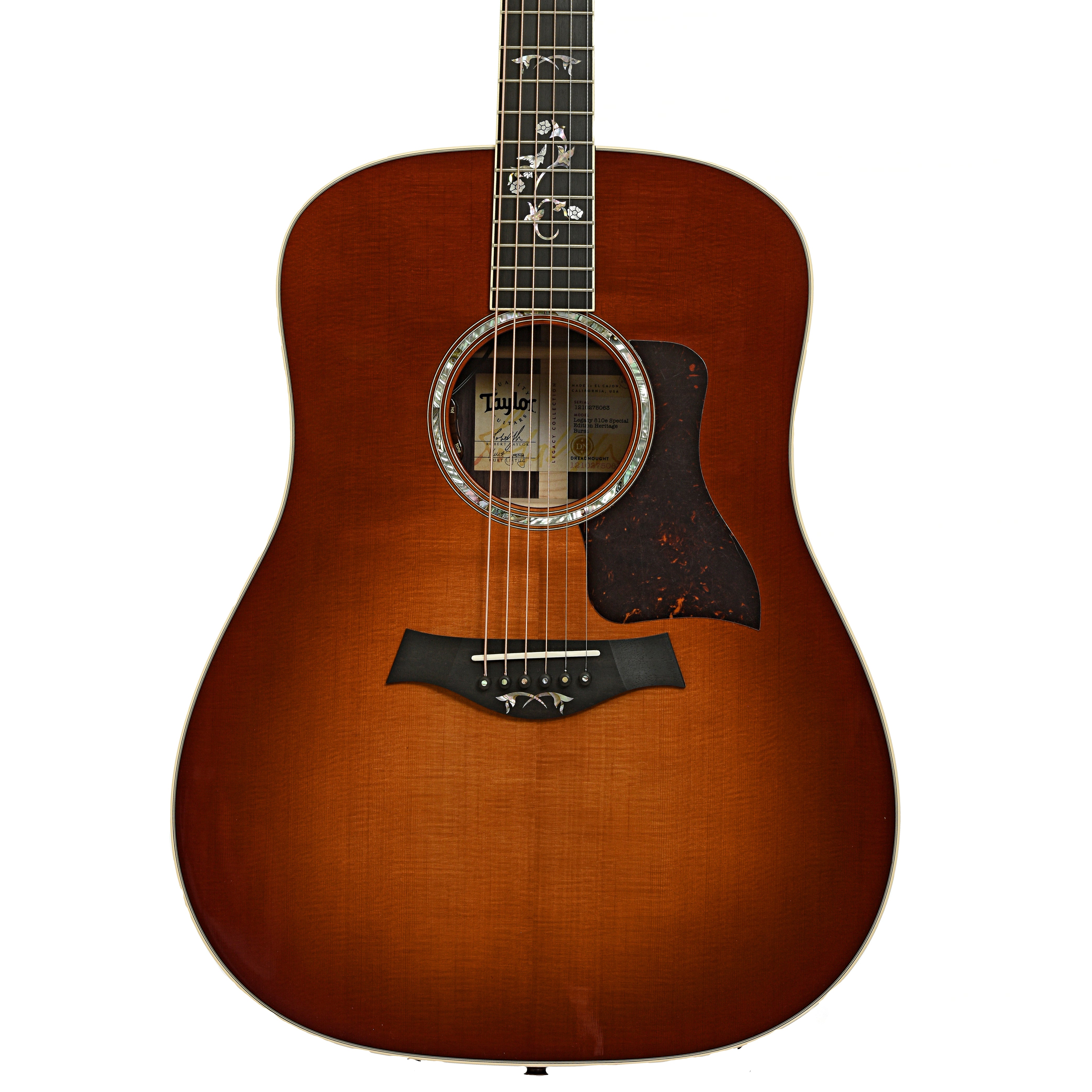 Taylor Legacy 810e Special Edition Heritage Burst Acoustic Guitar