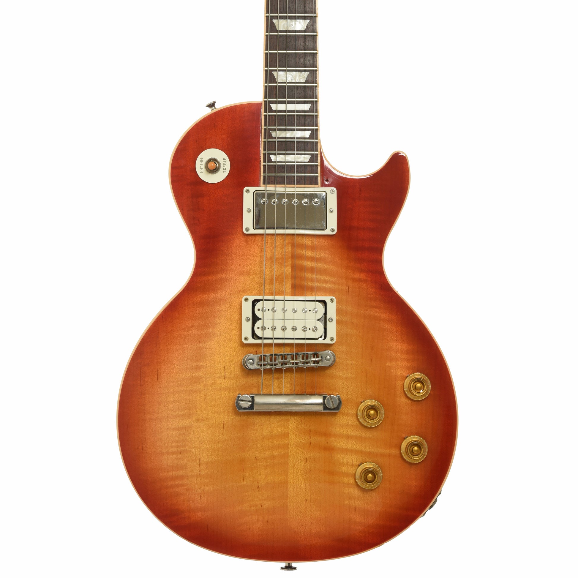 Front of Gibson Les Paul Traditional T Electric Guitar