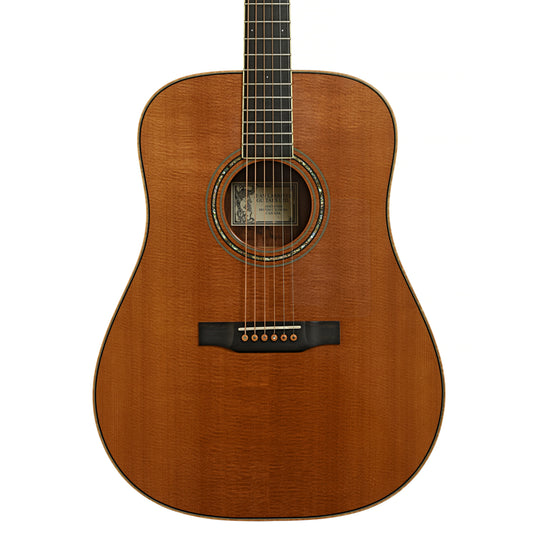 Front of Larrivee D-09 Brazilian Acoustic Guitar