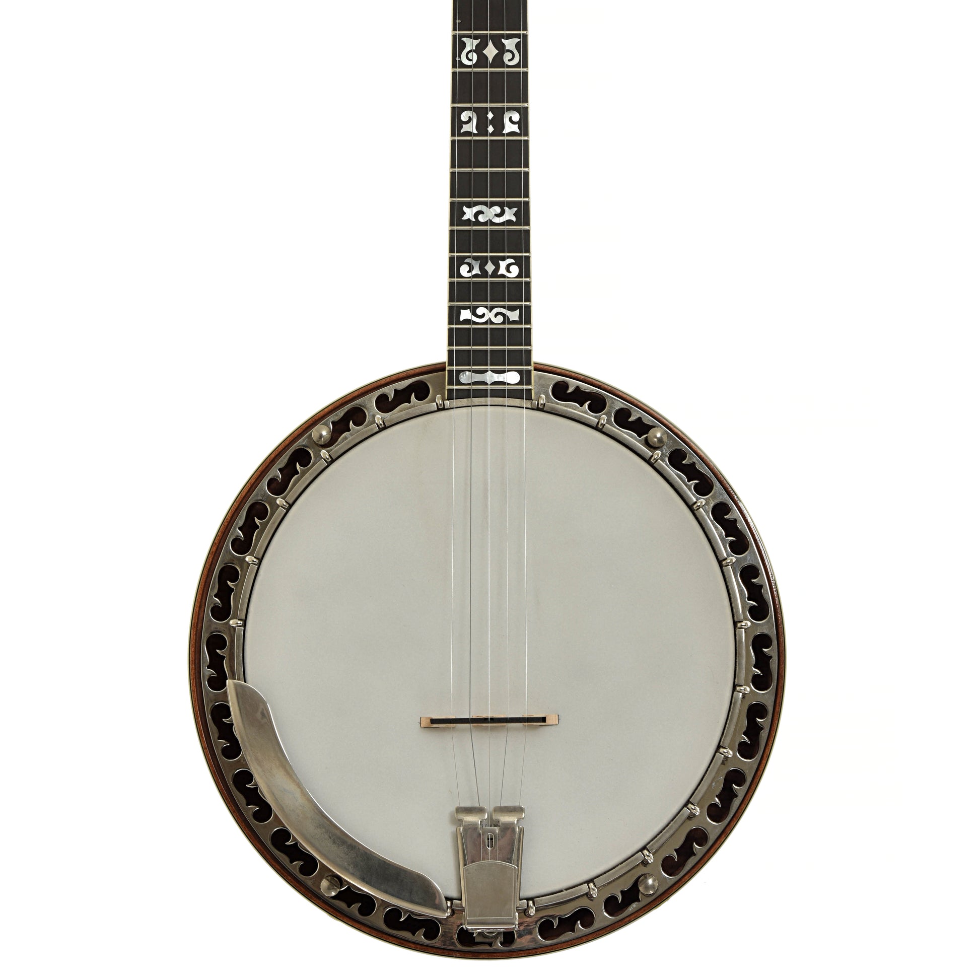 Front of Ome Juggernaut Resonator Banjo