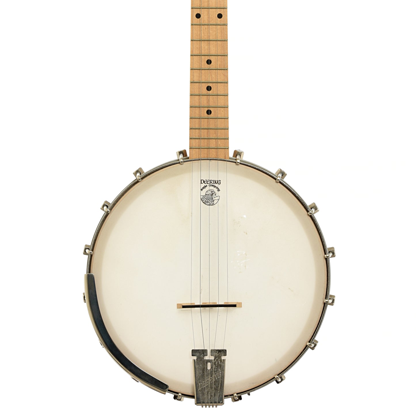 Front of Deering Goodtime Open Back Banjo  