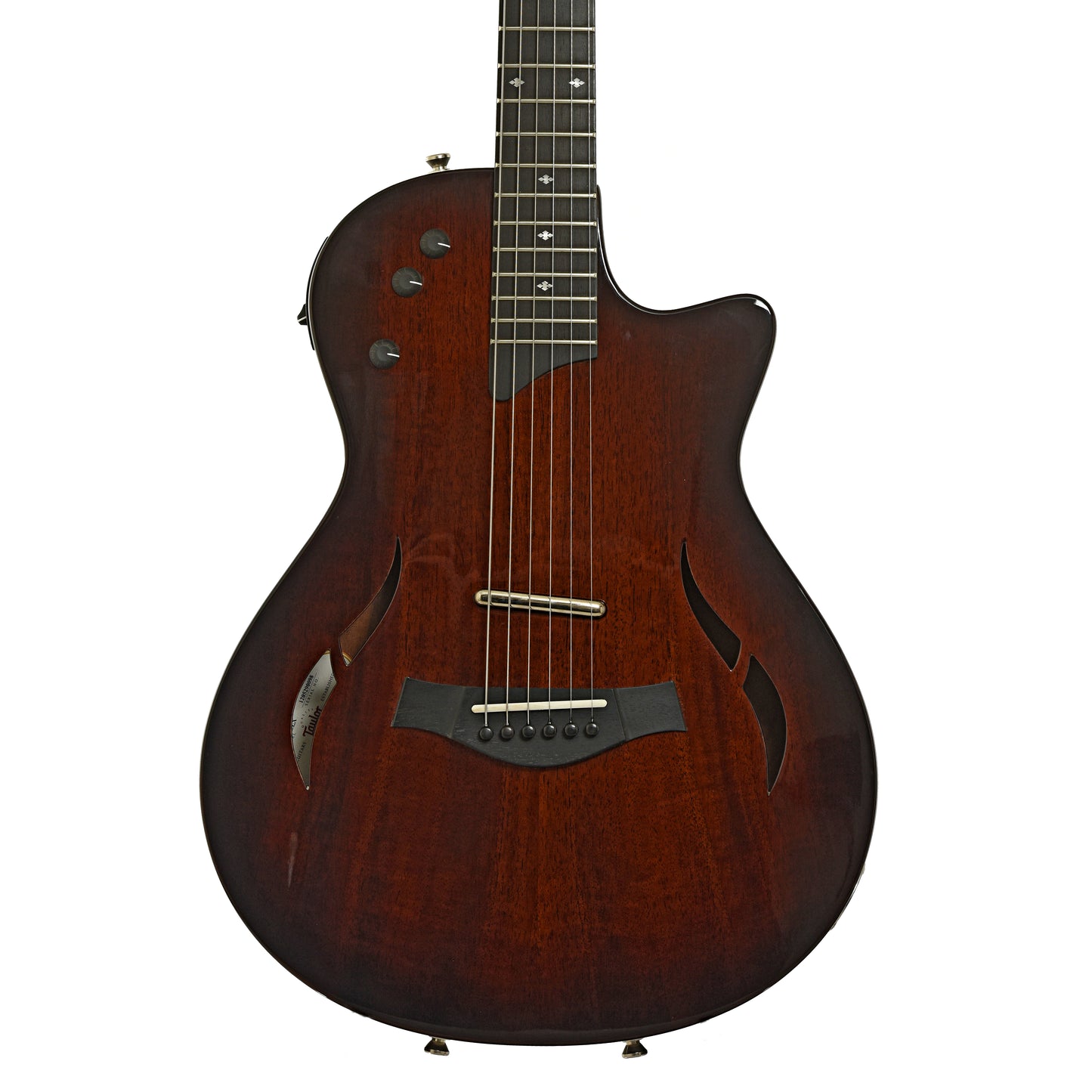 Front of Taylor T5z Classic DLX Acoustic-Electric Guitar
