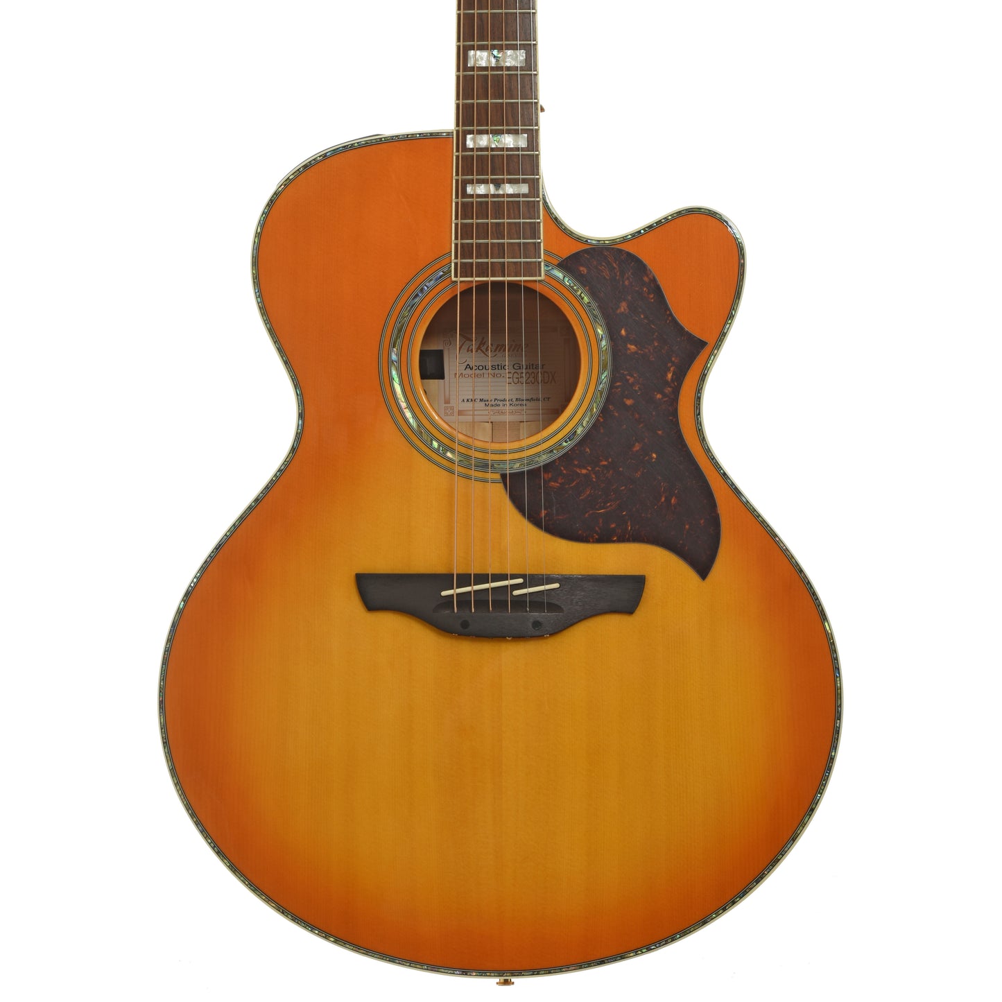 Front of Takamine EG523CDX Acoustic-Electric  Guitar