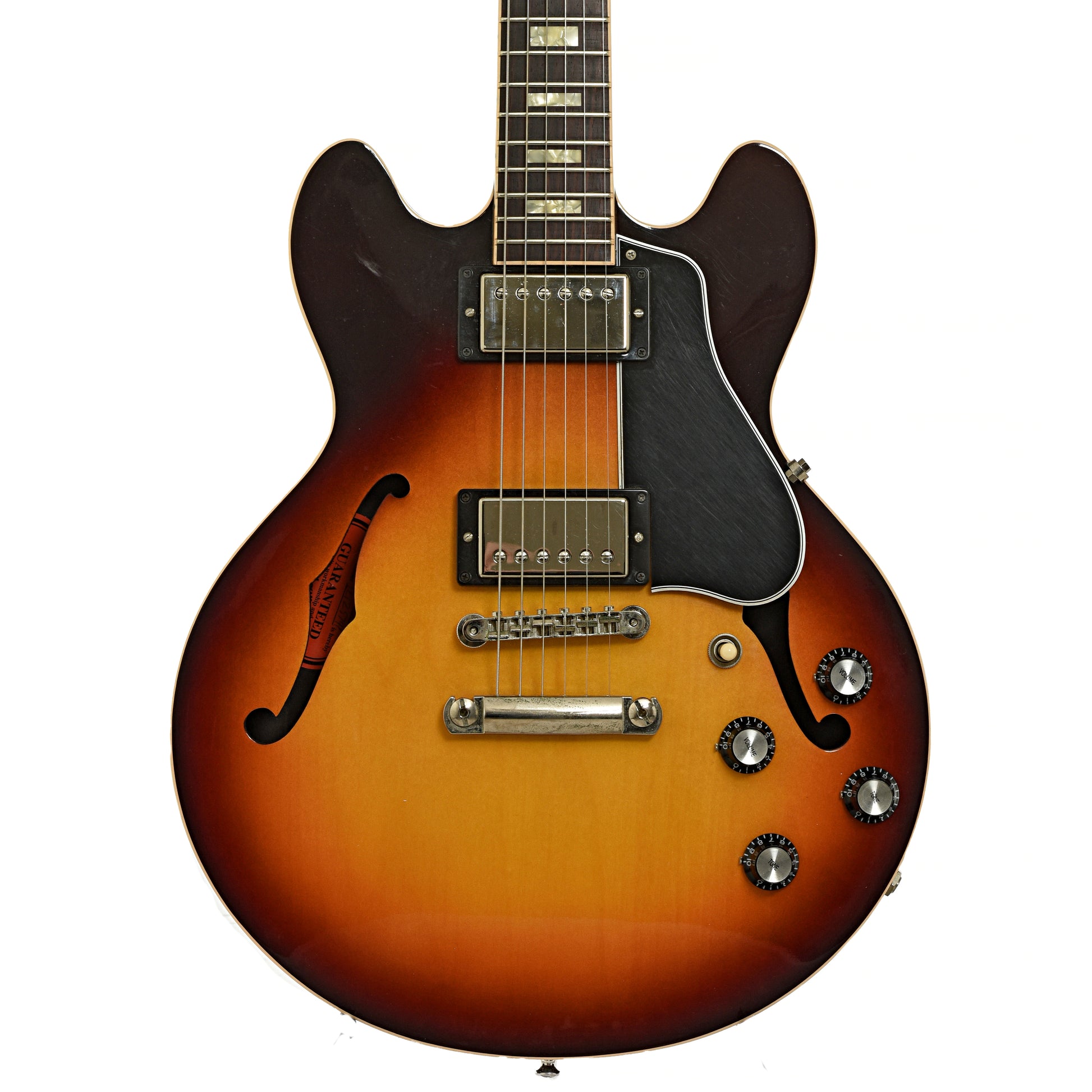 Front of Gibson ES-339 Hollowbody Electric Guitar 
