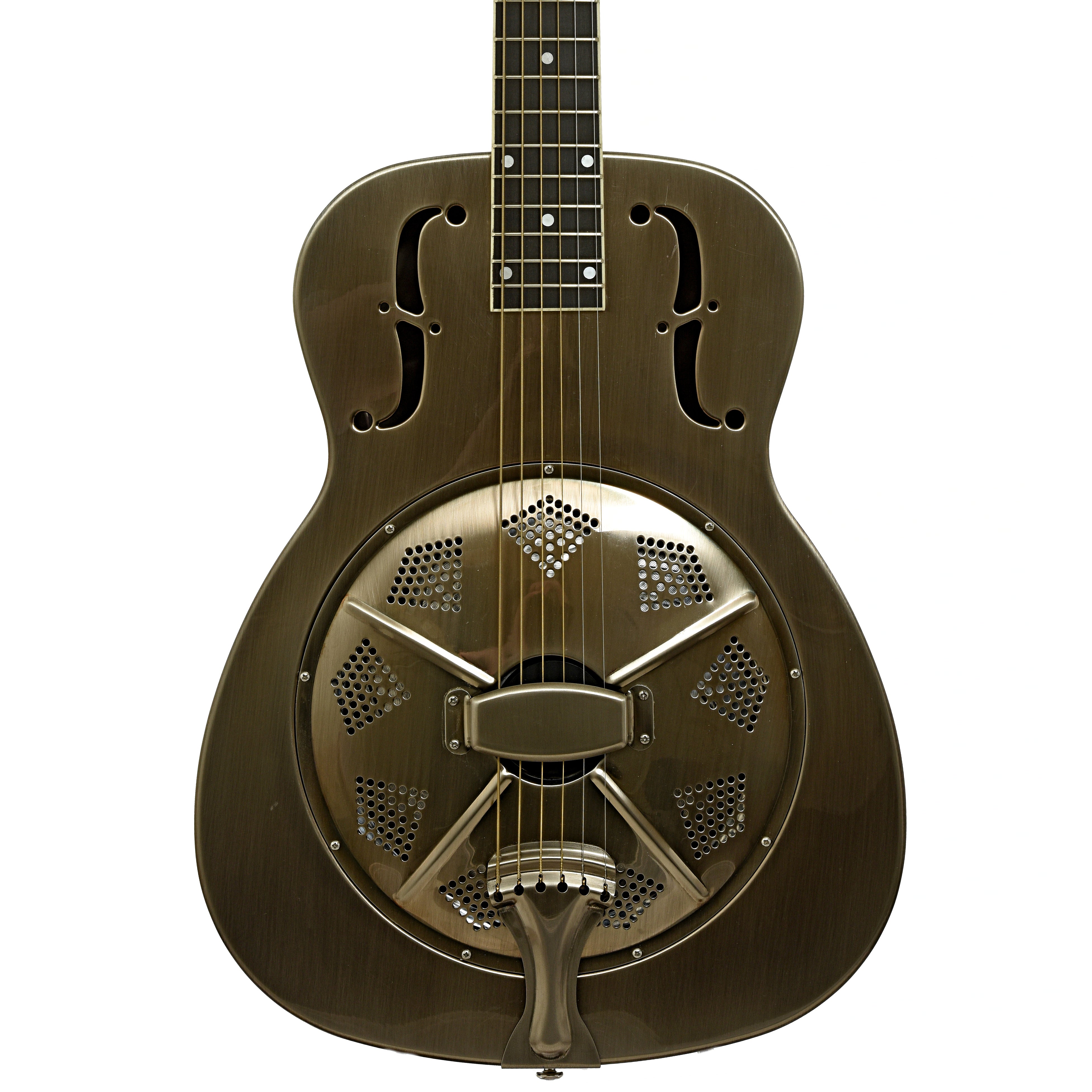 Republic Resolian Relic Nickel Roundneck Resonator Guitar (recent