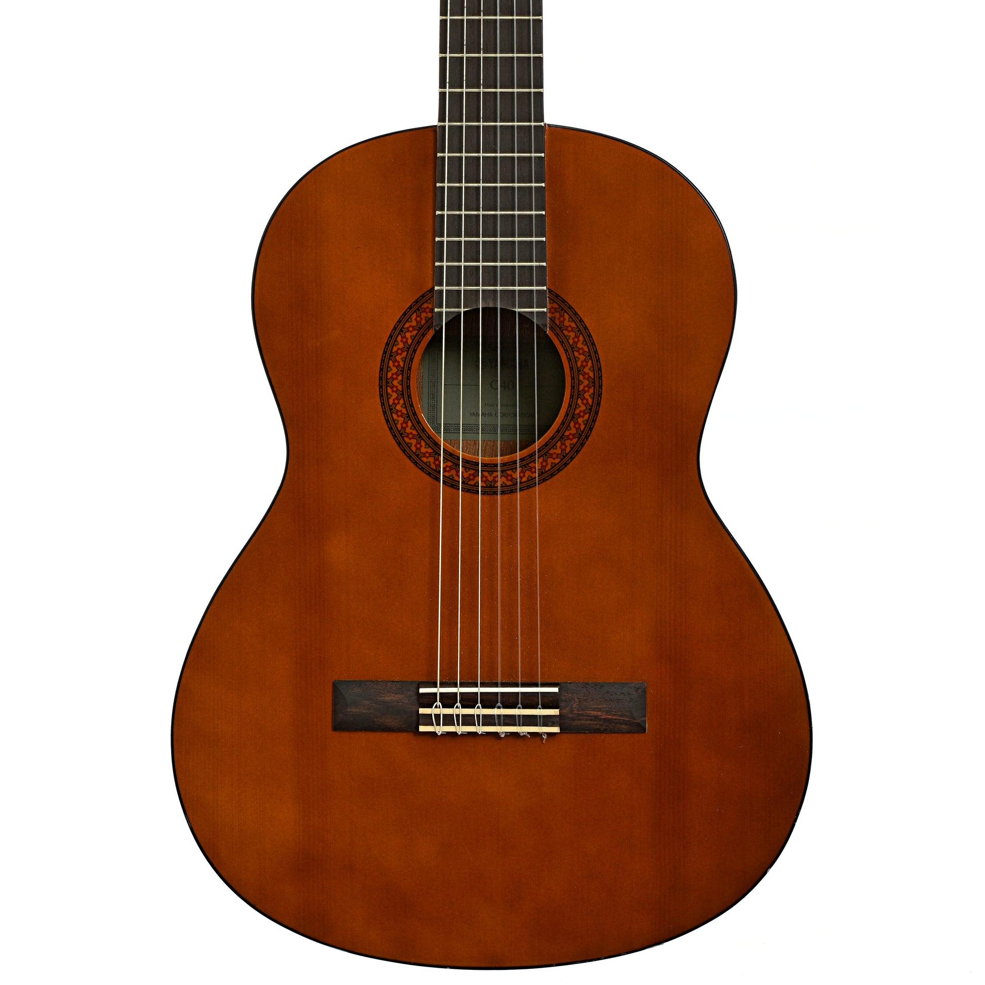 Front of Yamaha C-40 Classical Guitar