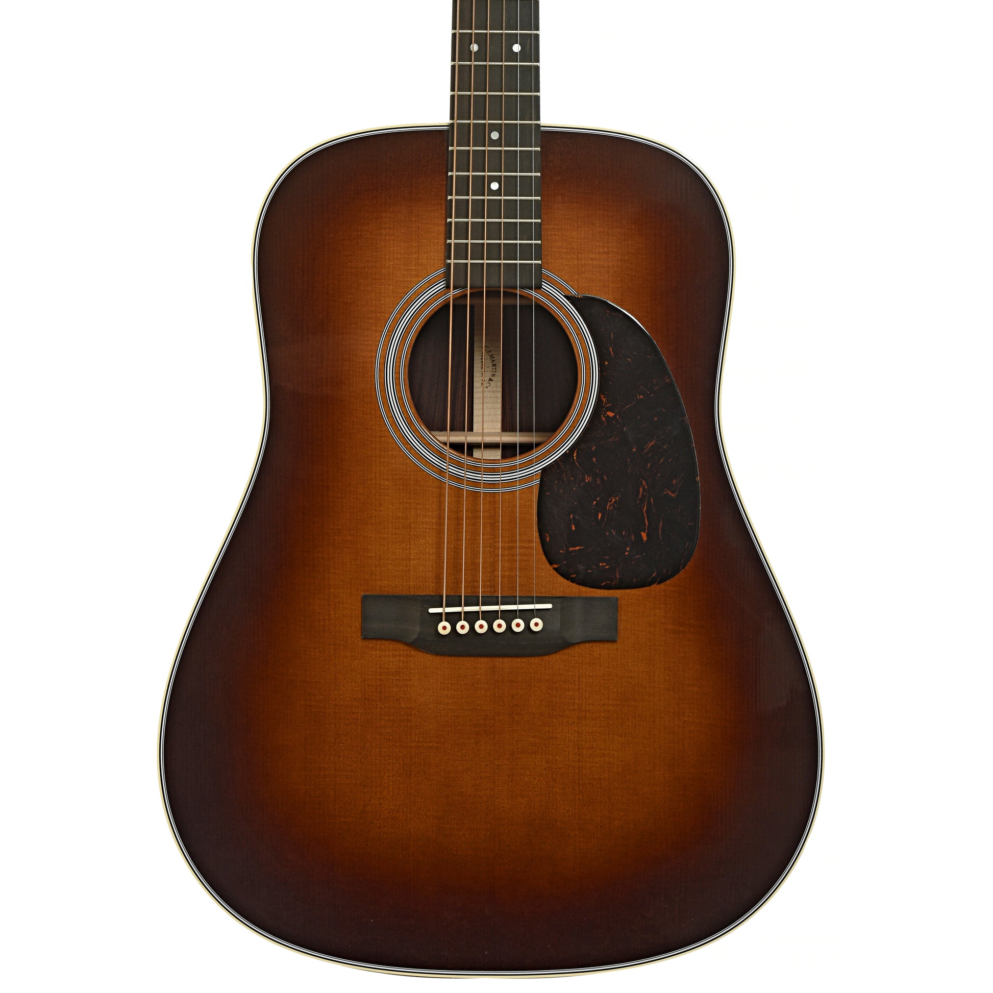 Front of Martin D-28 Ambertone Guitar