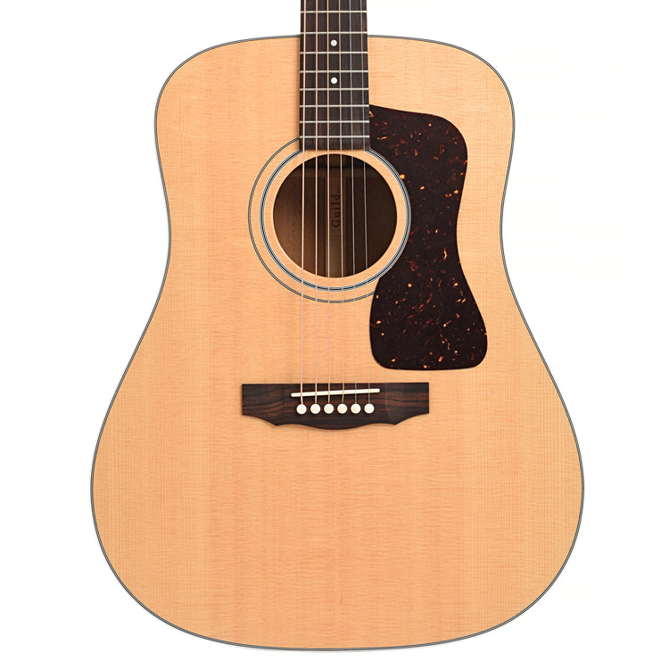 Front of Guild D-40 Standard Acoustic Guitar, Natural