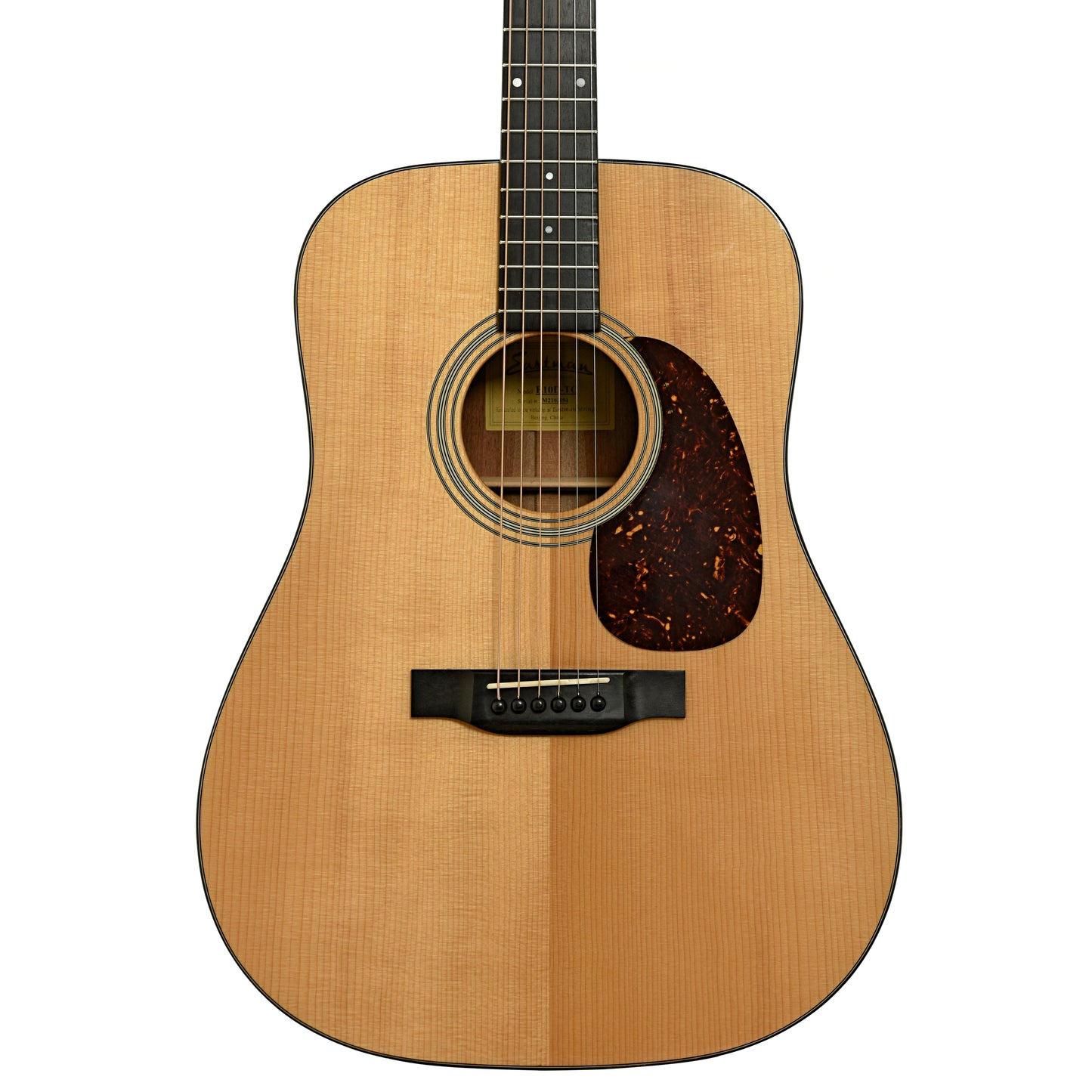 Front of Eastman E10D -TC Dreadnought Acoustic Guitar