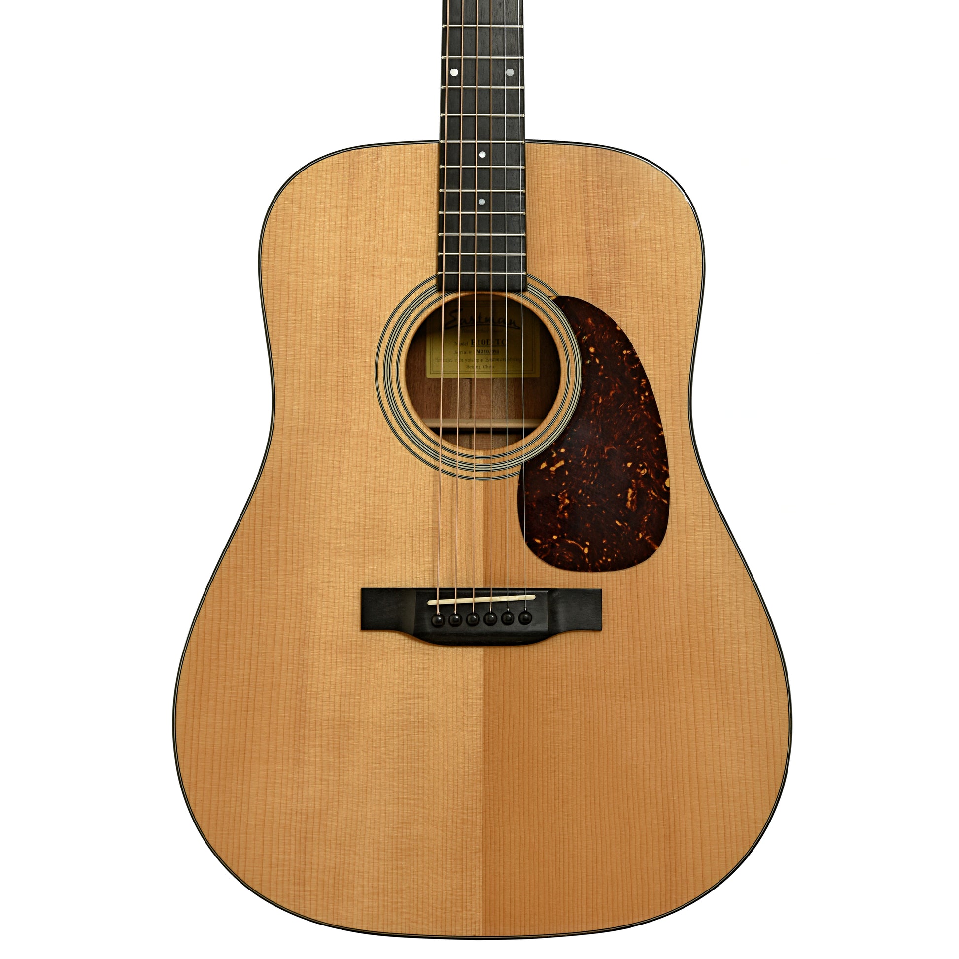 Front of Eastman E10D -TC Dreadnought Acoustic Guitar