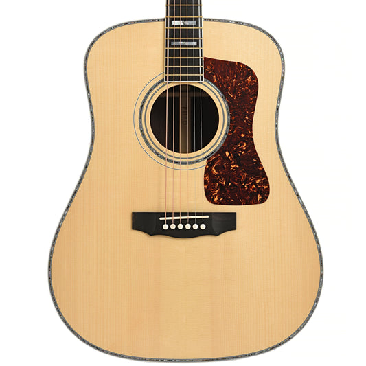 Front of Guild GSR D-55 70th Anniversary Limited Edtition Dreadnought Acoustic 