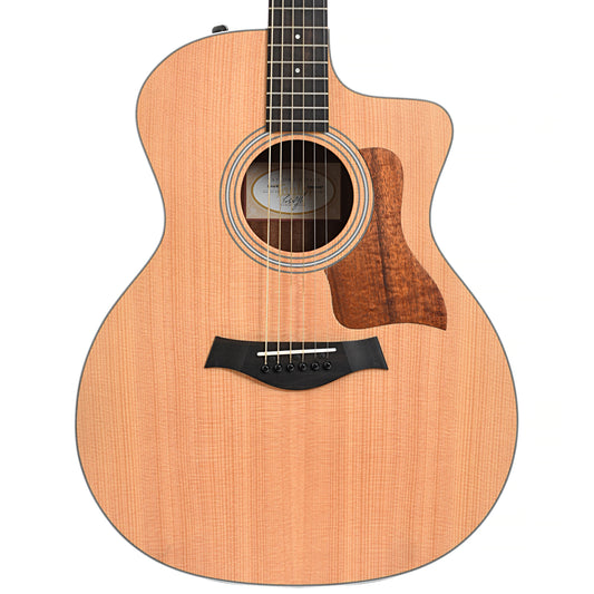 Front of Taylor 214CE-K Acoustic Guitar (2021)