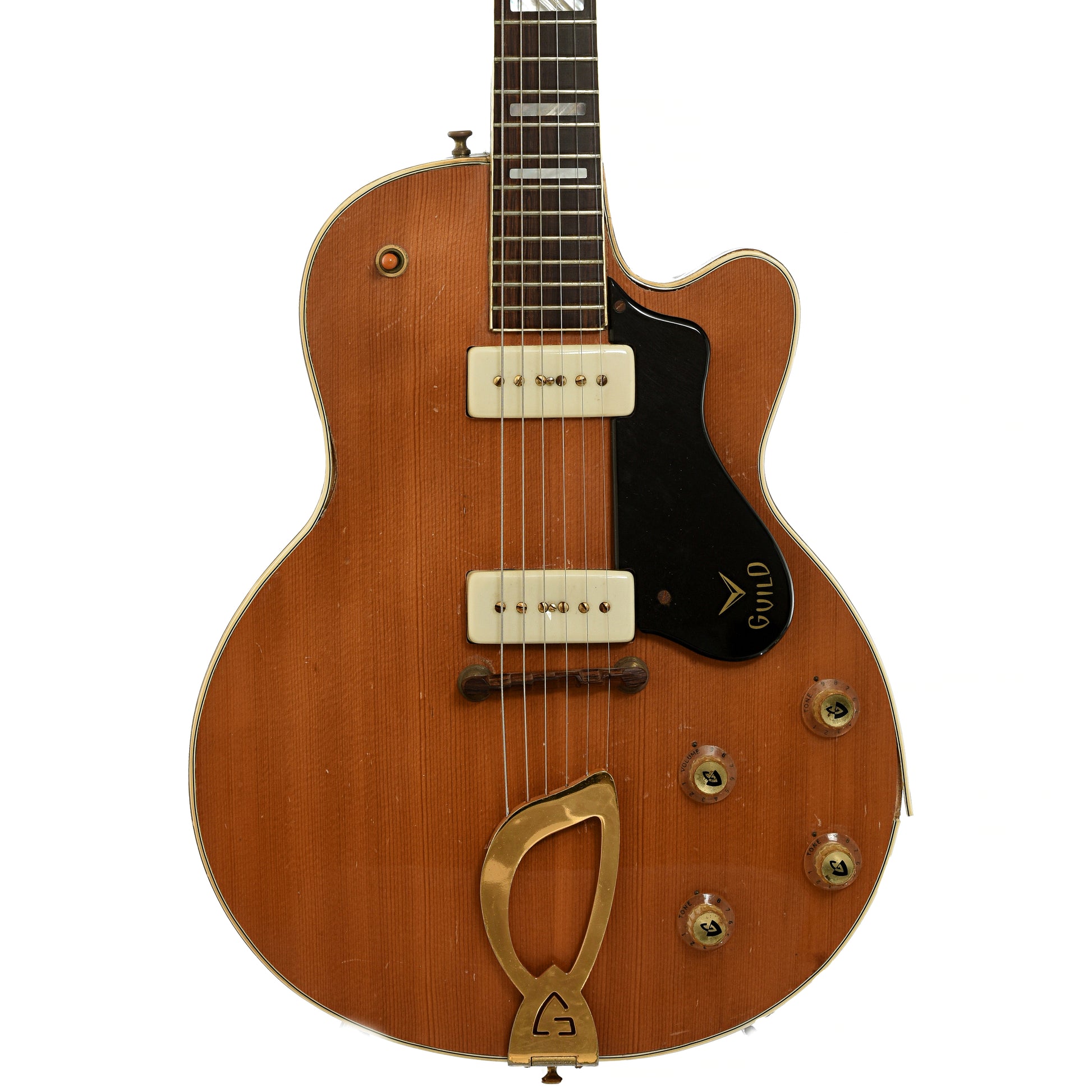 Front of Guild M-75 Aristocrat Electric Guitar