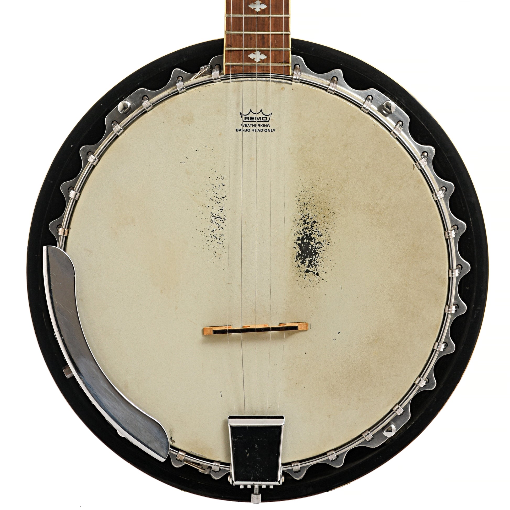 Front of Stagg Deluxe Resonator Banjo