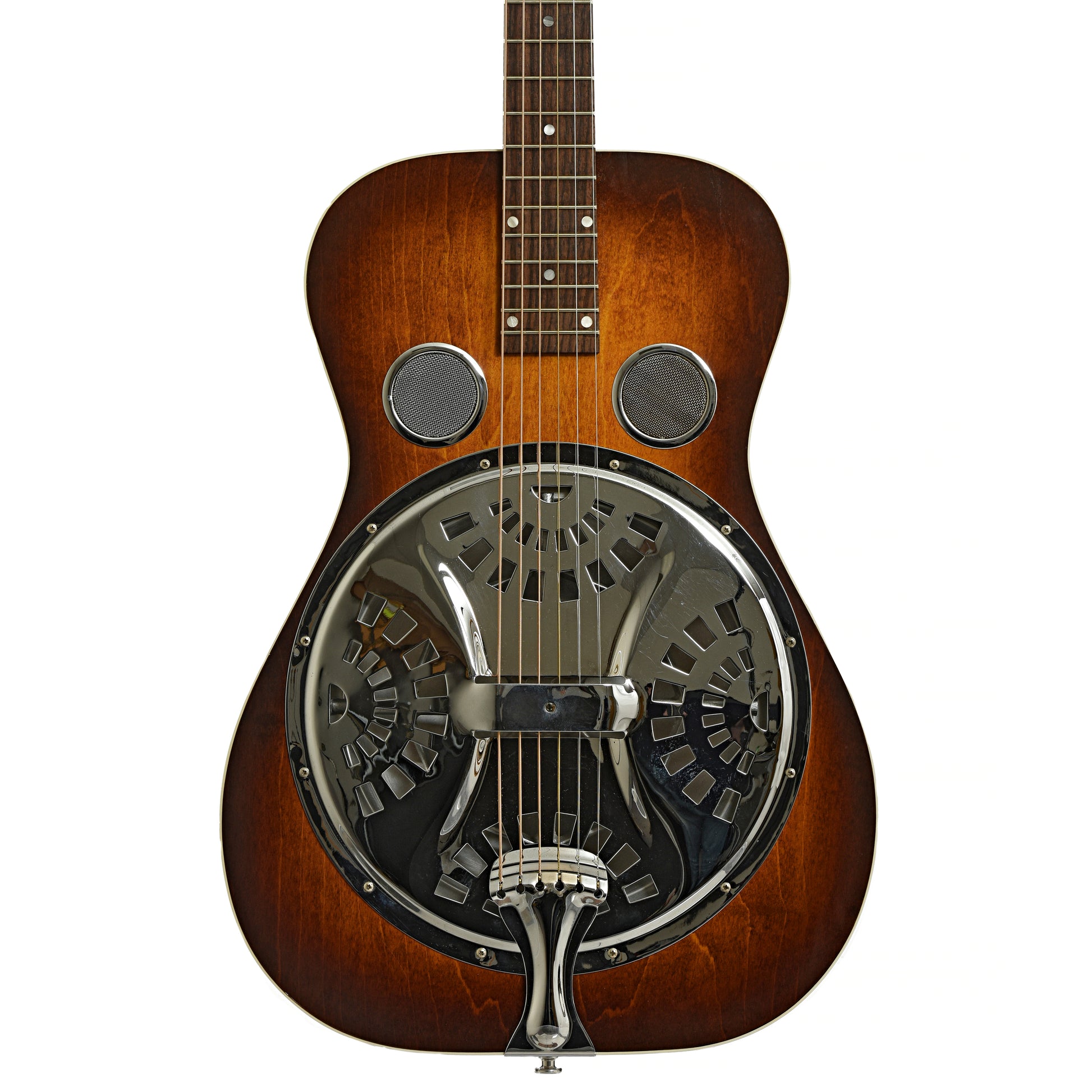 Front of Dobro Model 27 Squareneck Resonator Guitar