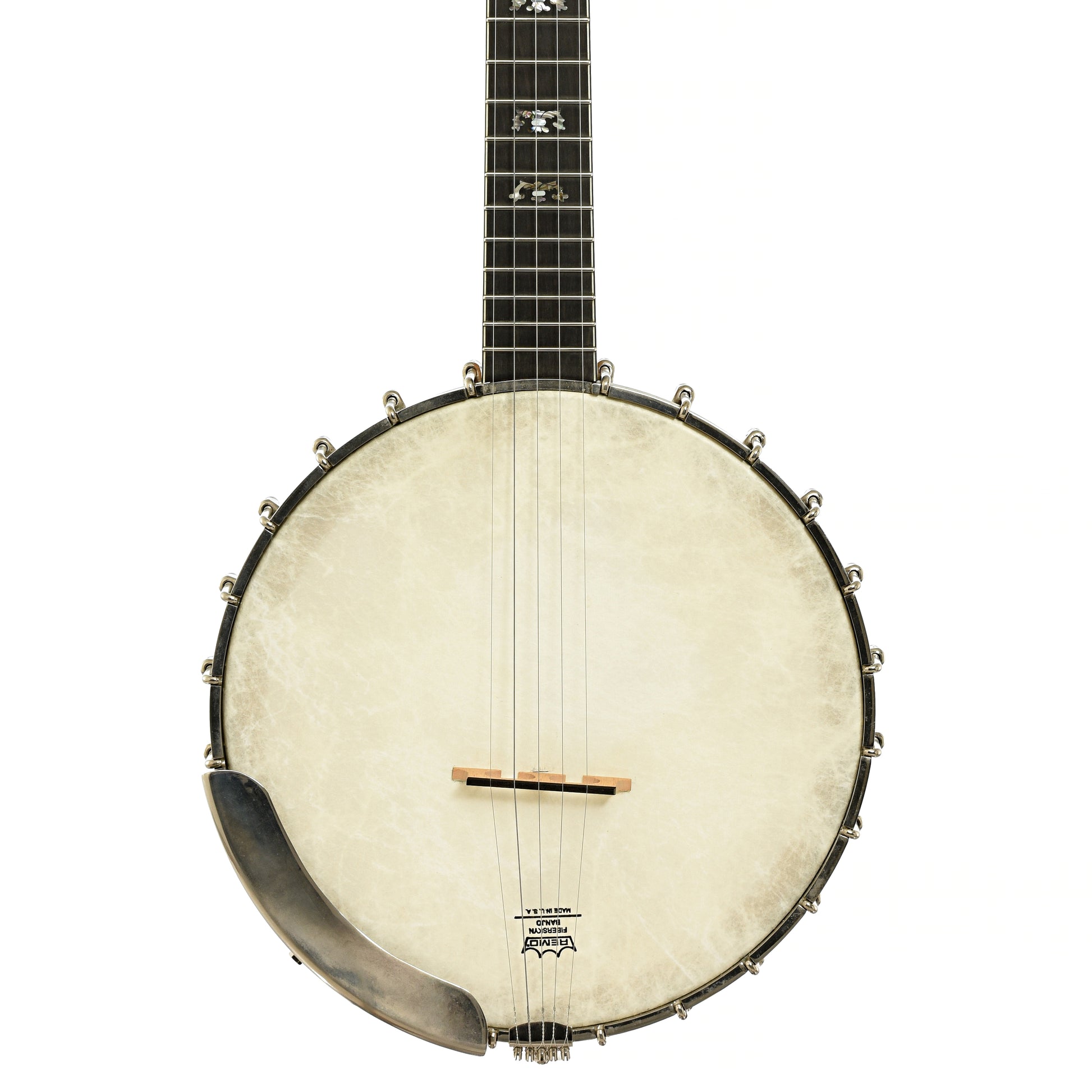 Front of Wildwood Artist Open Back Banjo