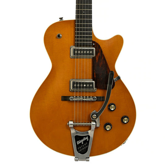 Front of Collings 470 JL Julian Lage Electric Guitar - Antiqued Blonde