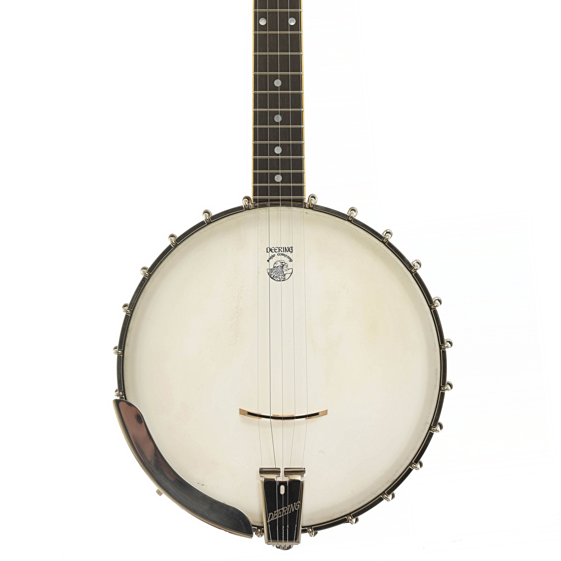Front of Deering Vega No. 2 Open Back Banjo 
