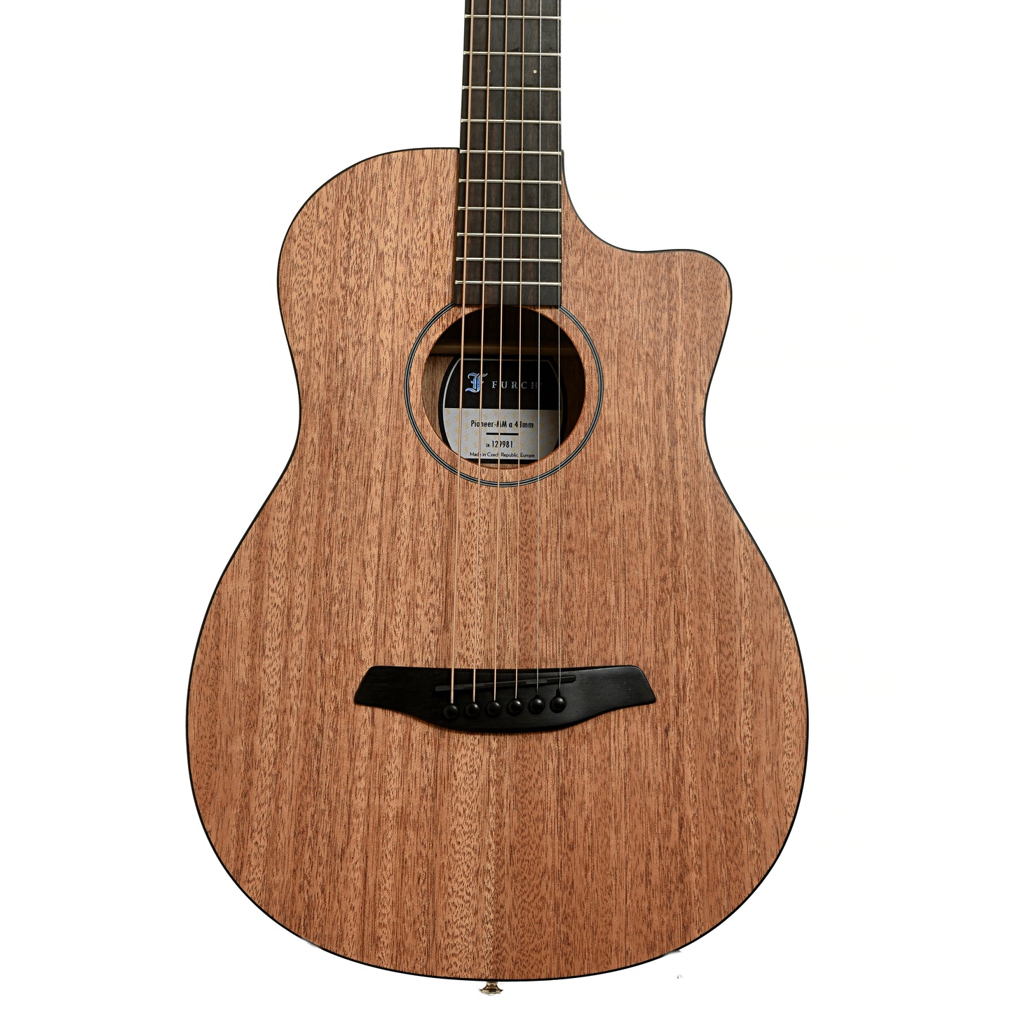 Front of Furch MMa Travel Acoustic Guitar