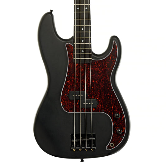 Front of Harley Benton PB-20 SBK Electric Bass 