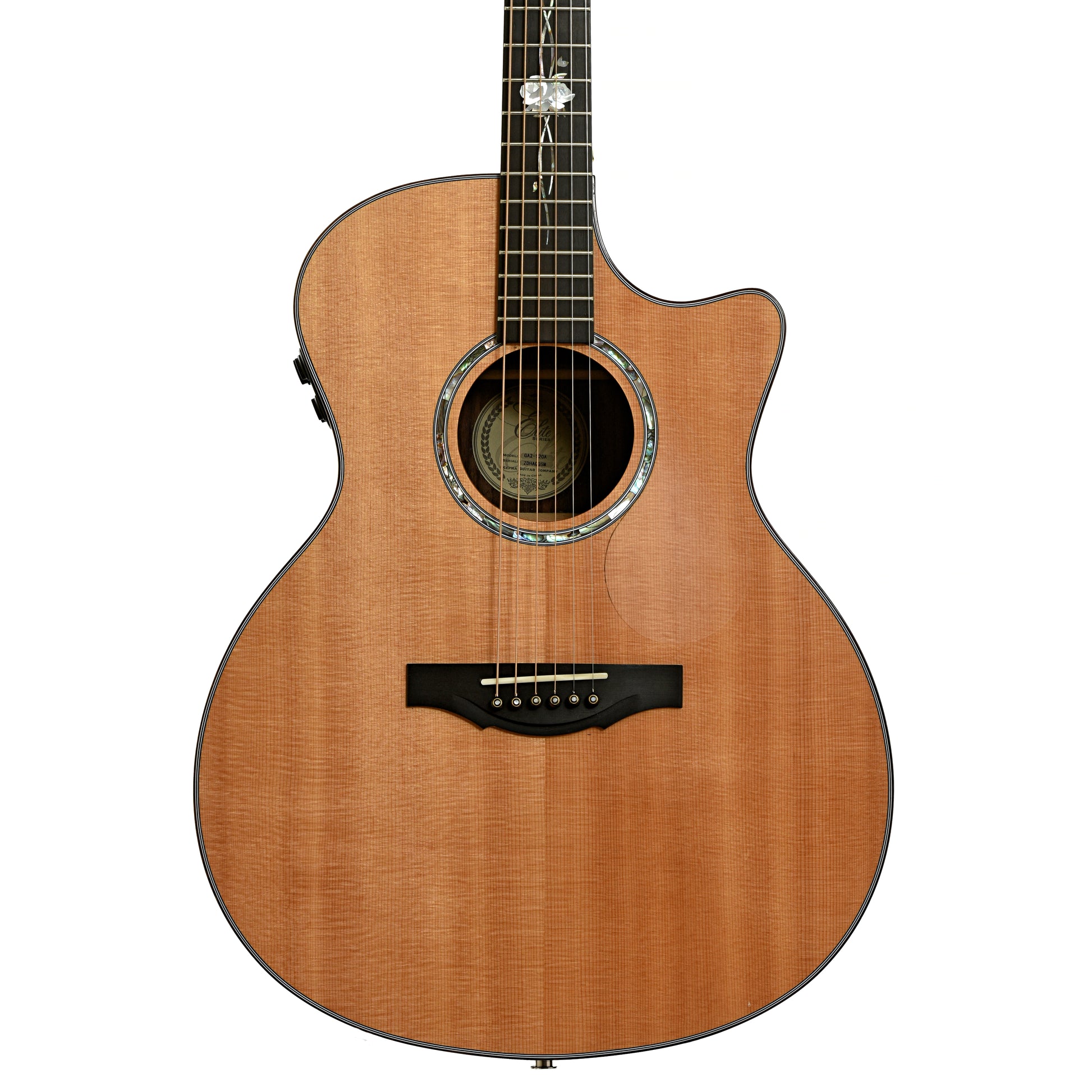 Front of Kepma GA2-120A Acoustic Guitar 