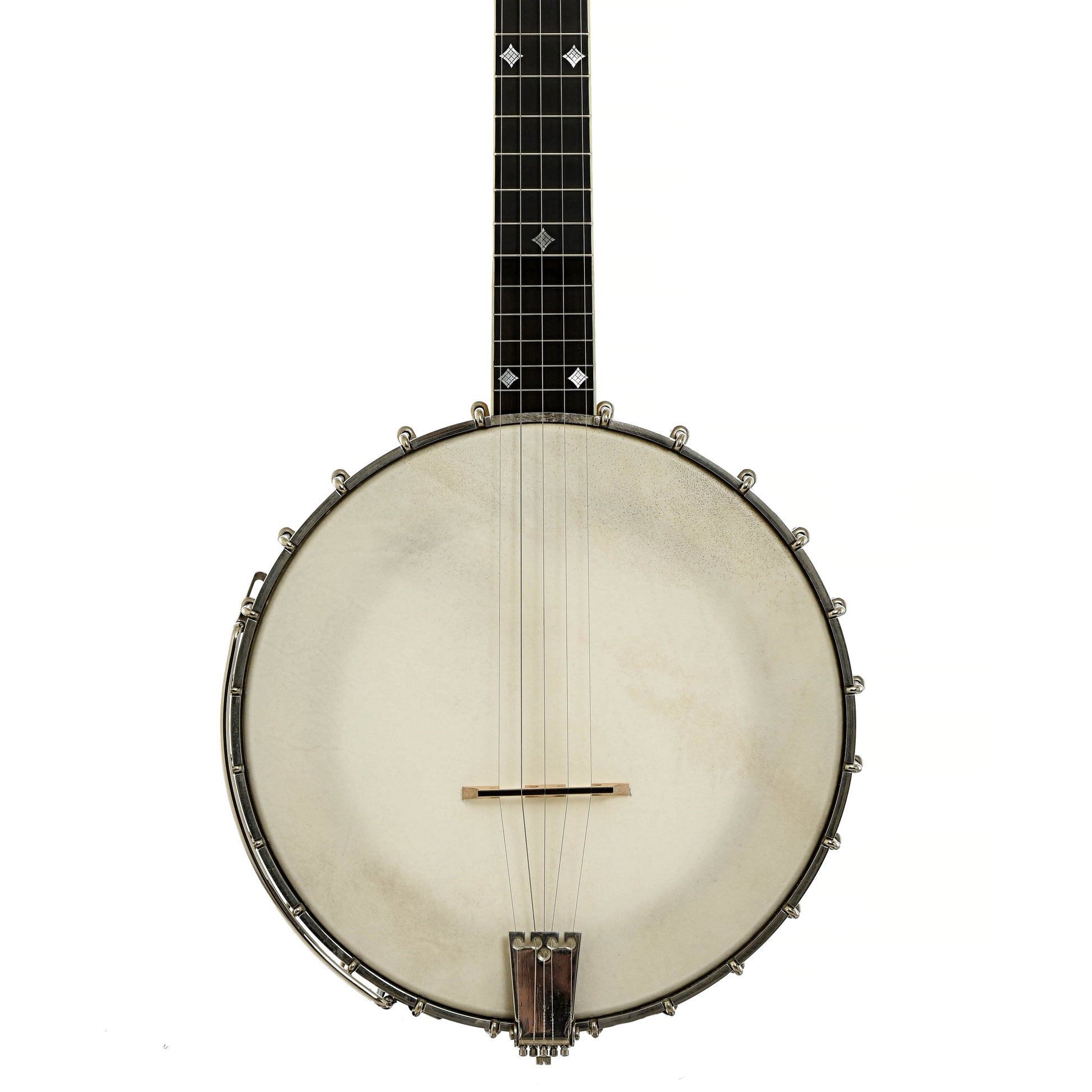 Front of Bart Reiter Professional Custom Open Back Banjo