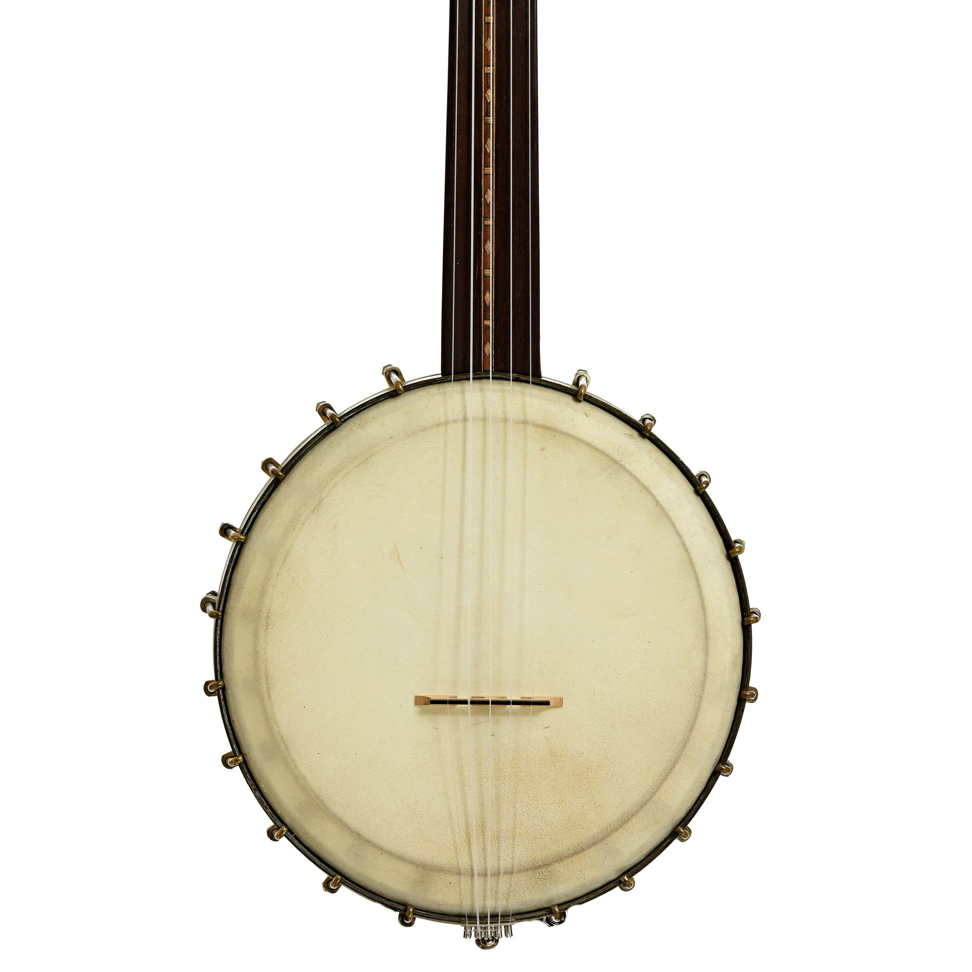 Front of Celebrated Benary Open Back Banjo 