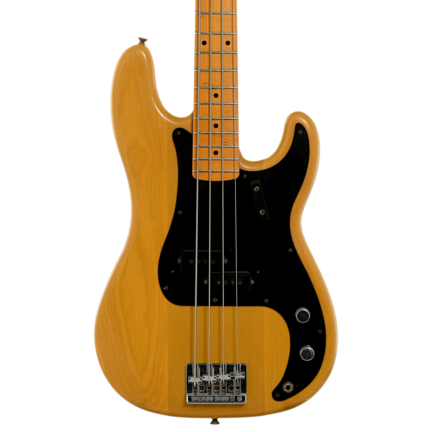 Front of Fender Custom Shop Precison '57 Duo Tone Relic Electric Bass