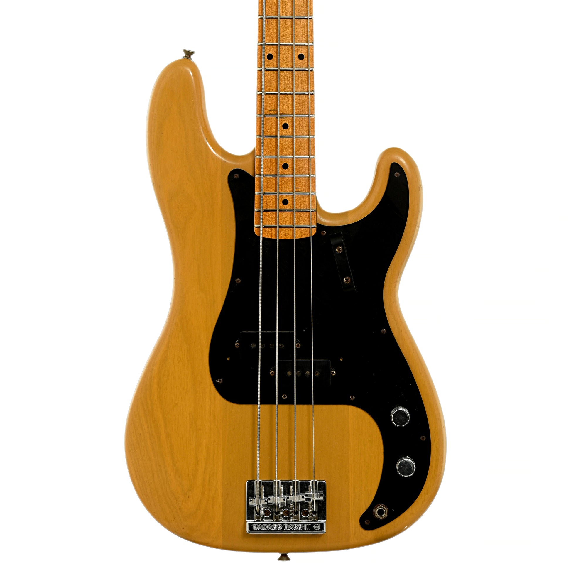 Front of Fender Custom Shop Precison '57 Duo Tone Relic Electric Bass