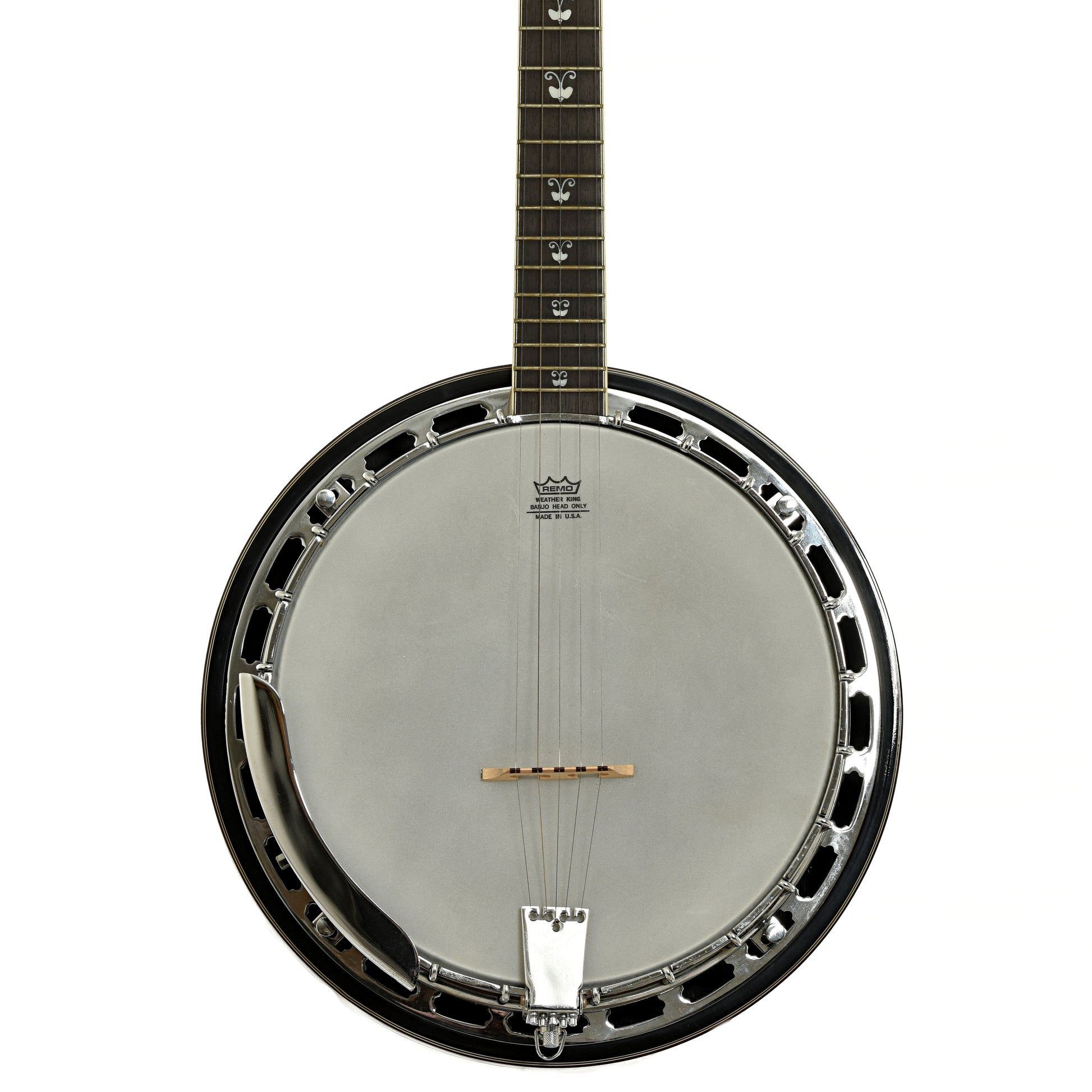 Front of Sovereign Butterfly H495C Resonator Banjo  