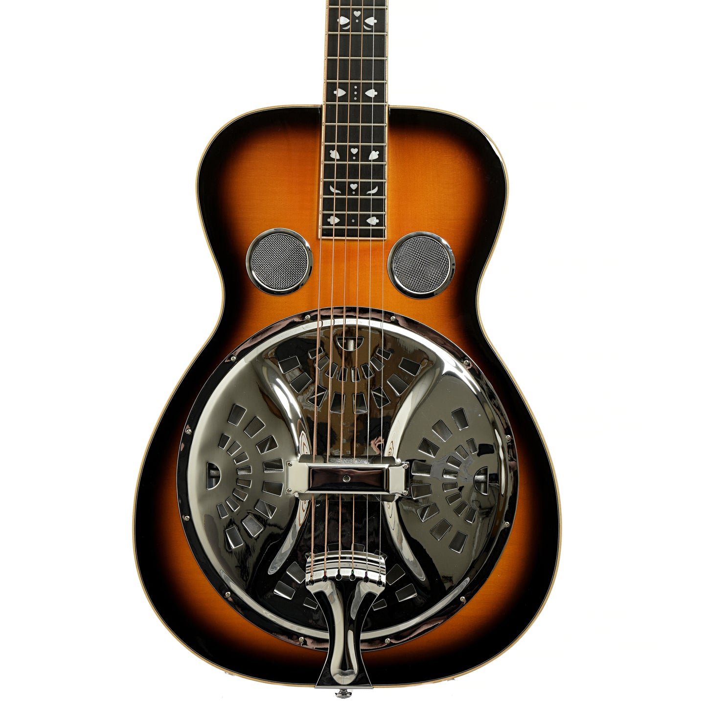 Front of Gold Tone PBS-D Squareneck Resonator Guitar 
