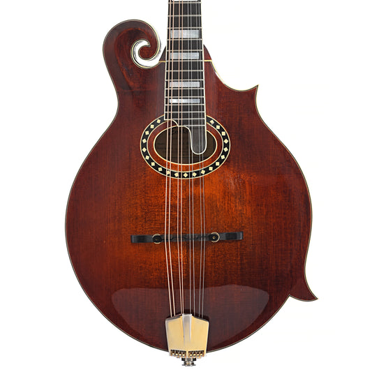 Front of Eastman MD814 F-Style Mandolin