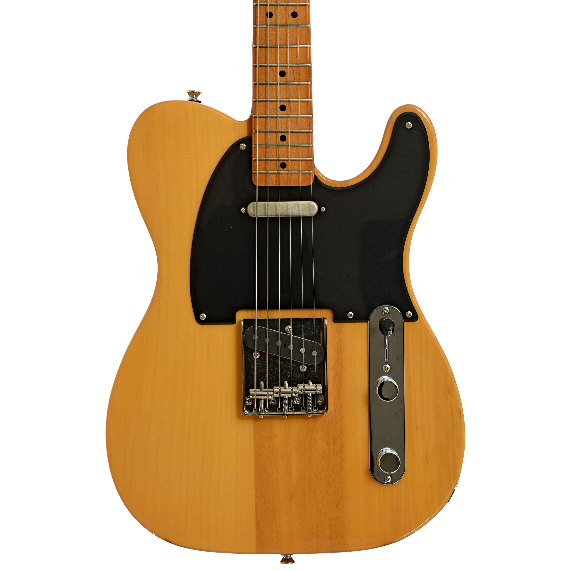 Front of Squier Classic Vibe 50 Telecaster Electric Guitar 