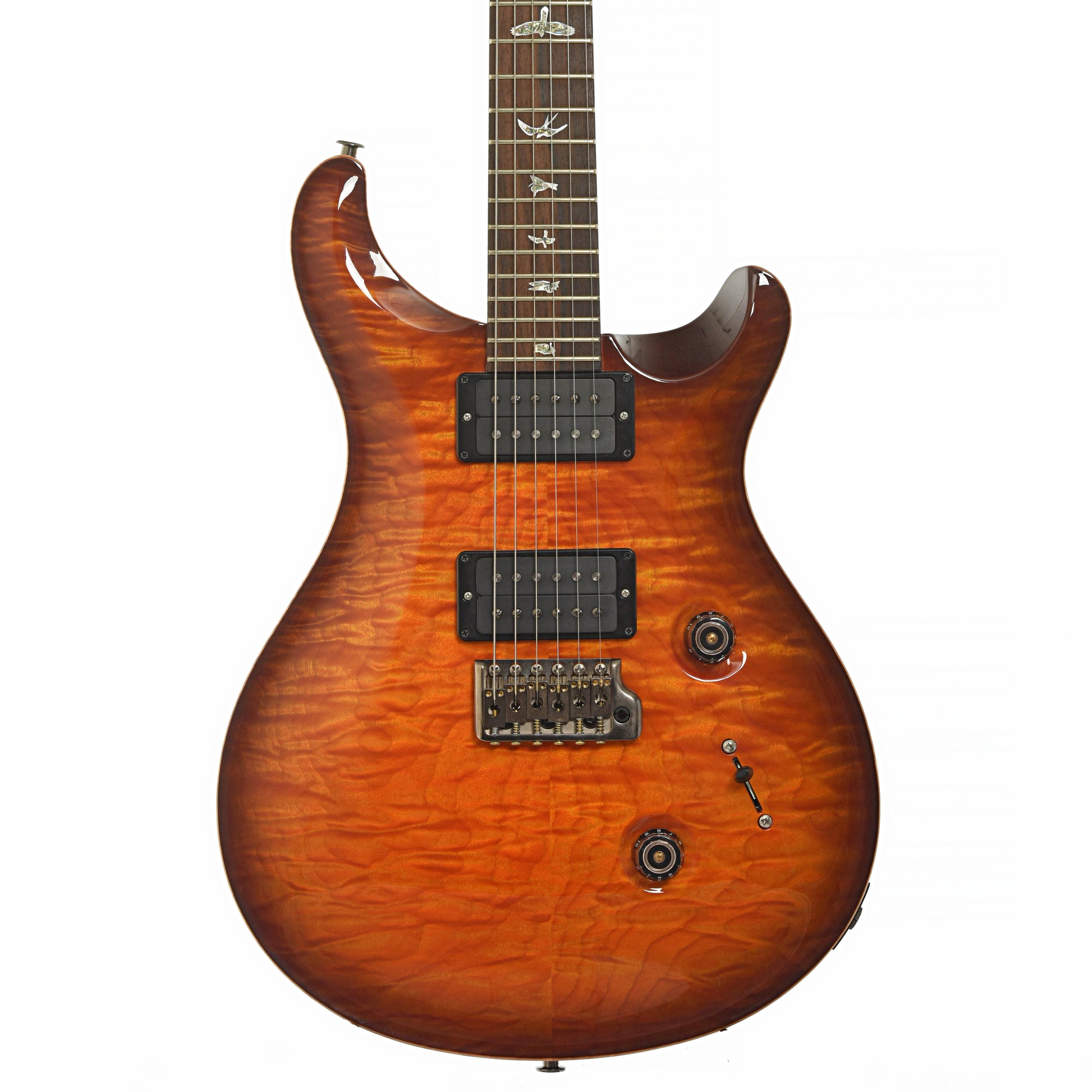 Front of PRS Custom 24 Quilted Maple 10-Top Fatback