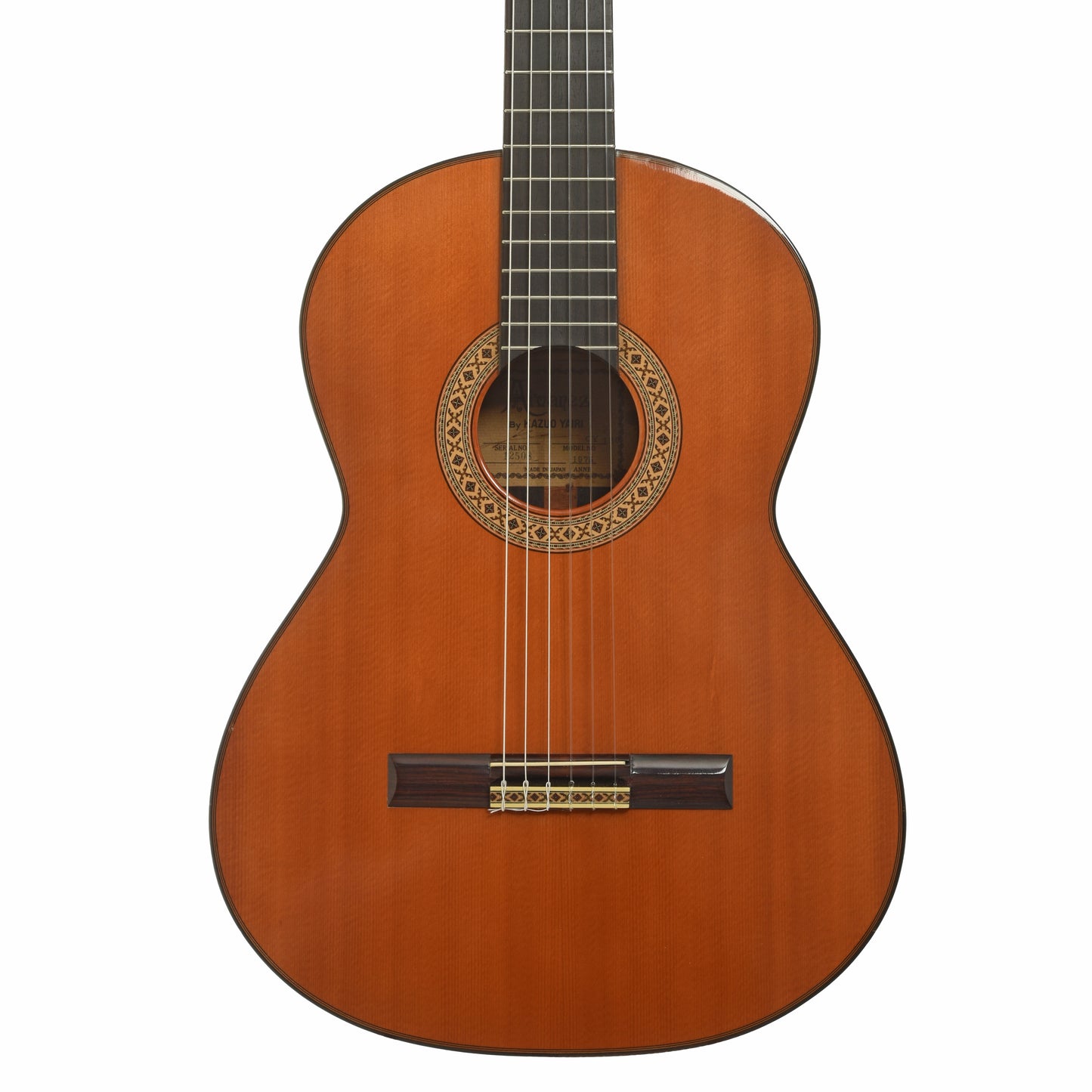 Frotn of Alvarez-Yairi CY-120 Classical Acoustic Guitar