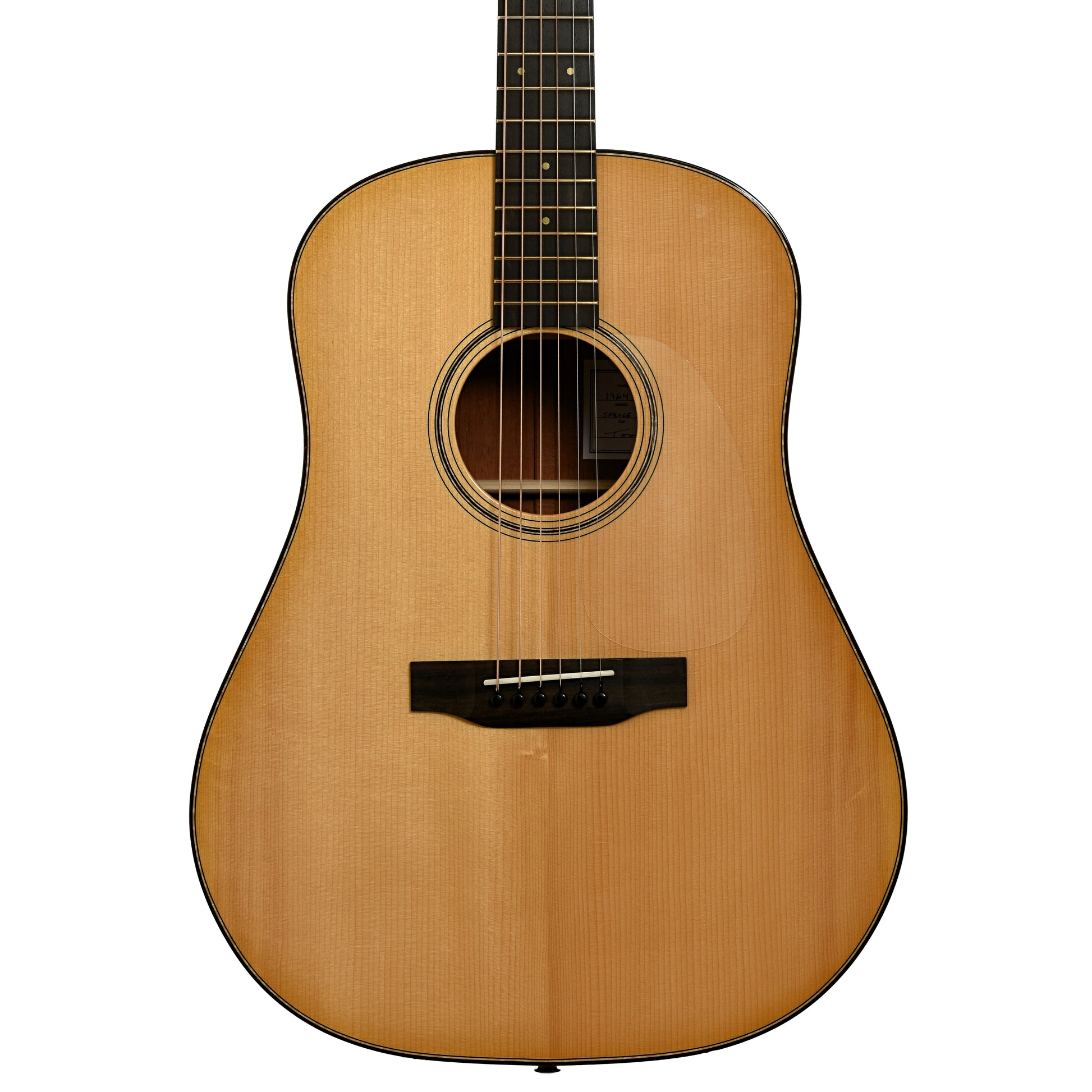 Front of Bedell 1964 Dreadnought Acoustic Guitar