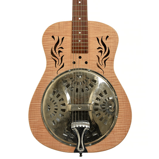 Front of Morrell Square Neck Resonator Guitar