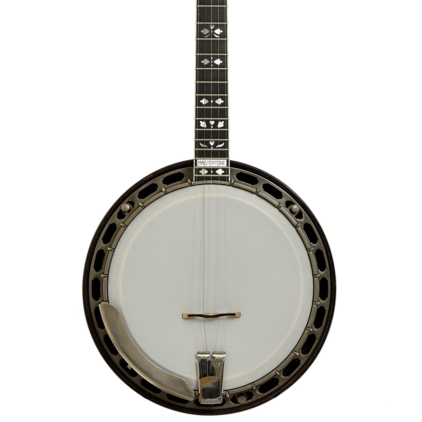 Front of Gibson TB-100 Conversion Resonator Banjo