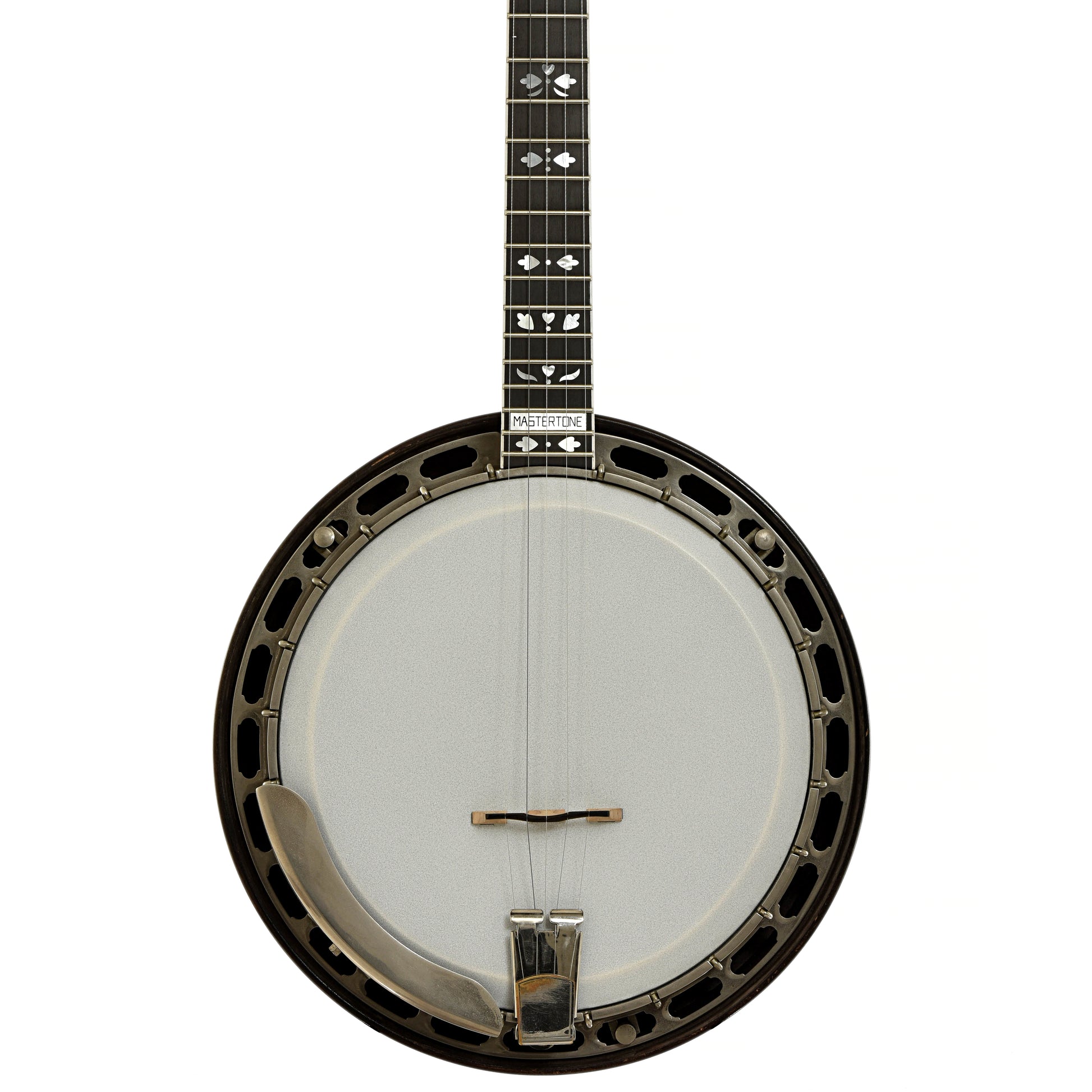 Front of Gibson TB-100 Conversion Resonator Banjo