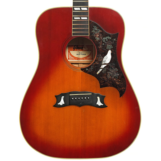 Front of Gibson Dove Custom Acoustic Guitar (1980)