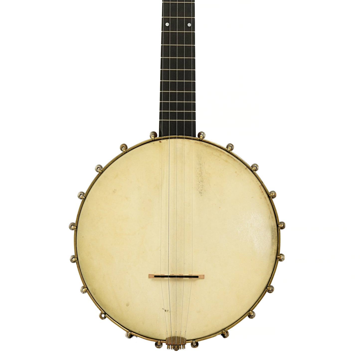 Front of J.B. Schall Imperial Open Back Banjo