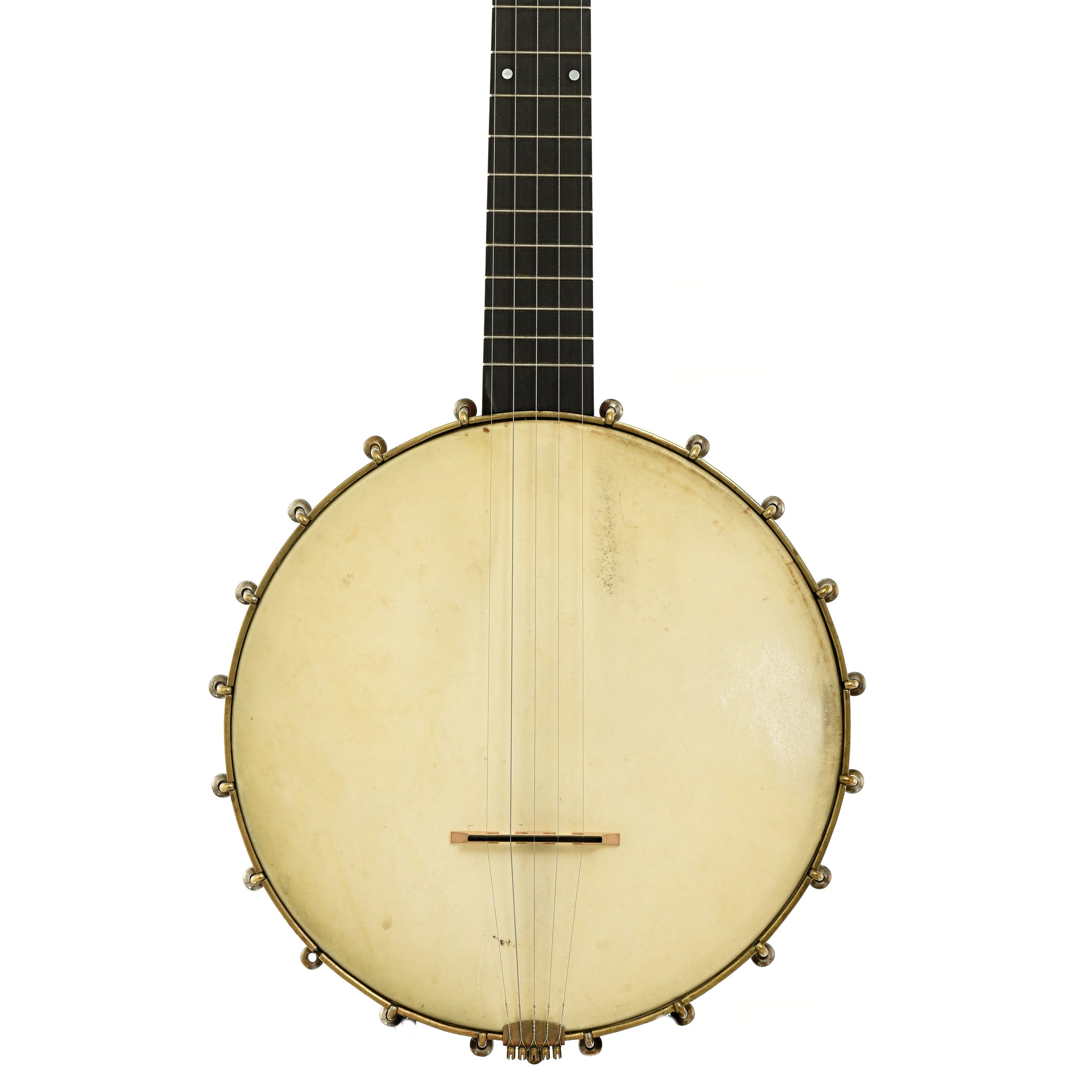 Front of J.B. Schall Imperial Open Back Banjo