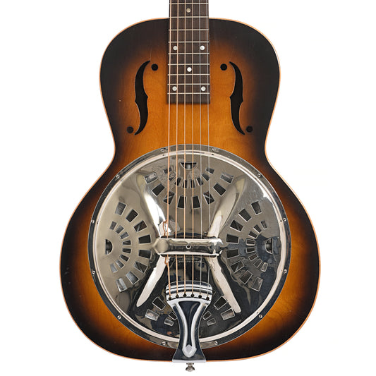 Front of Dobro Model 25 Squareneck Resonator Guitar (1930s)