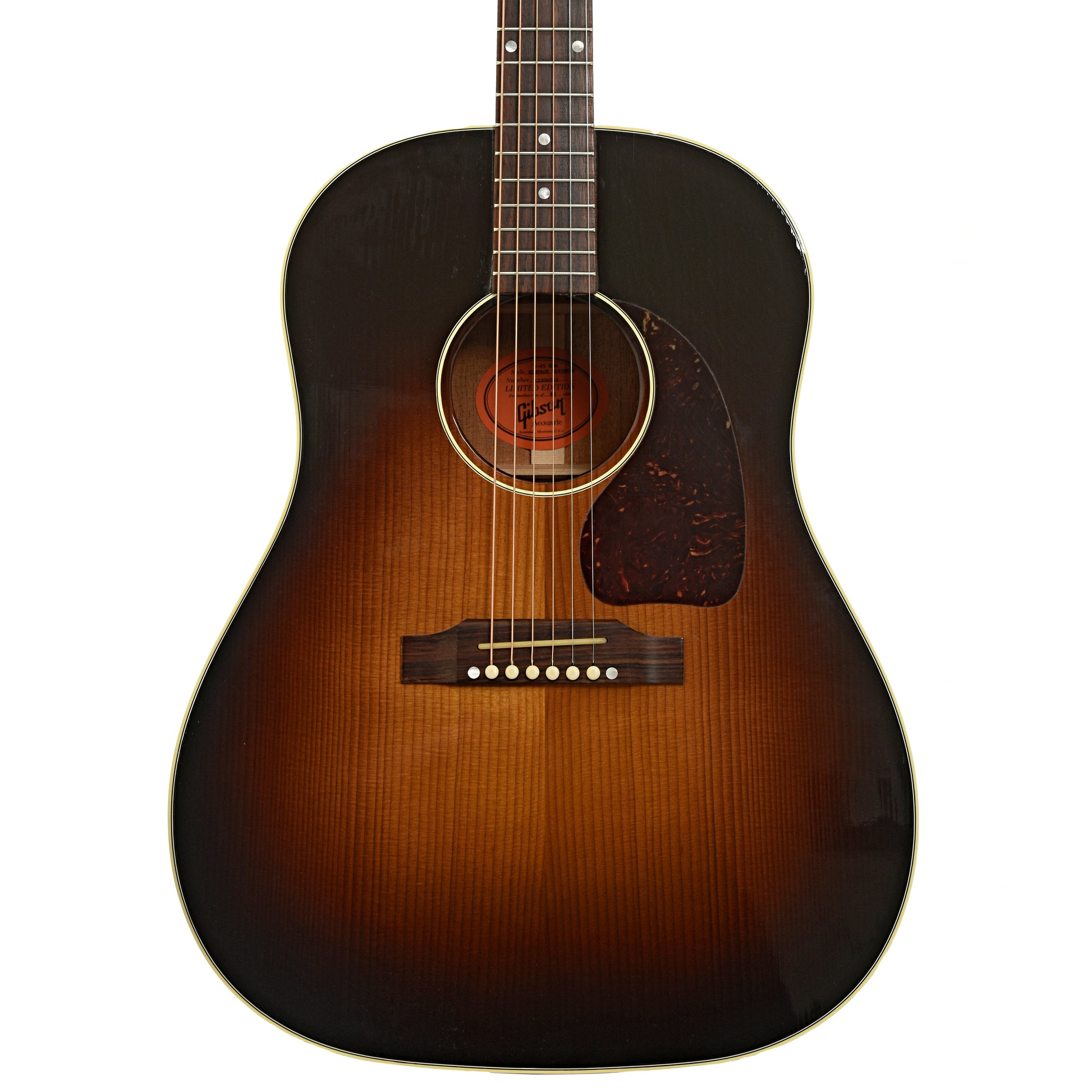 Front of Gibson J-45 New Vintage Ultimate Acoustic Guitar