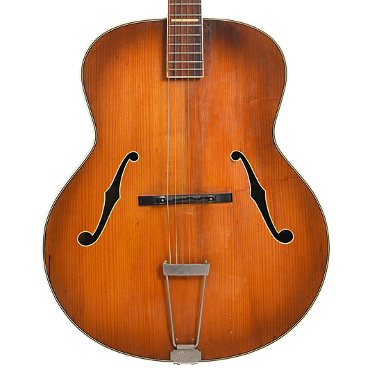 Front of Levin Garanti Archtop Acoustic Guitar (1950)