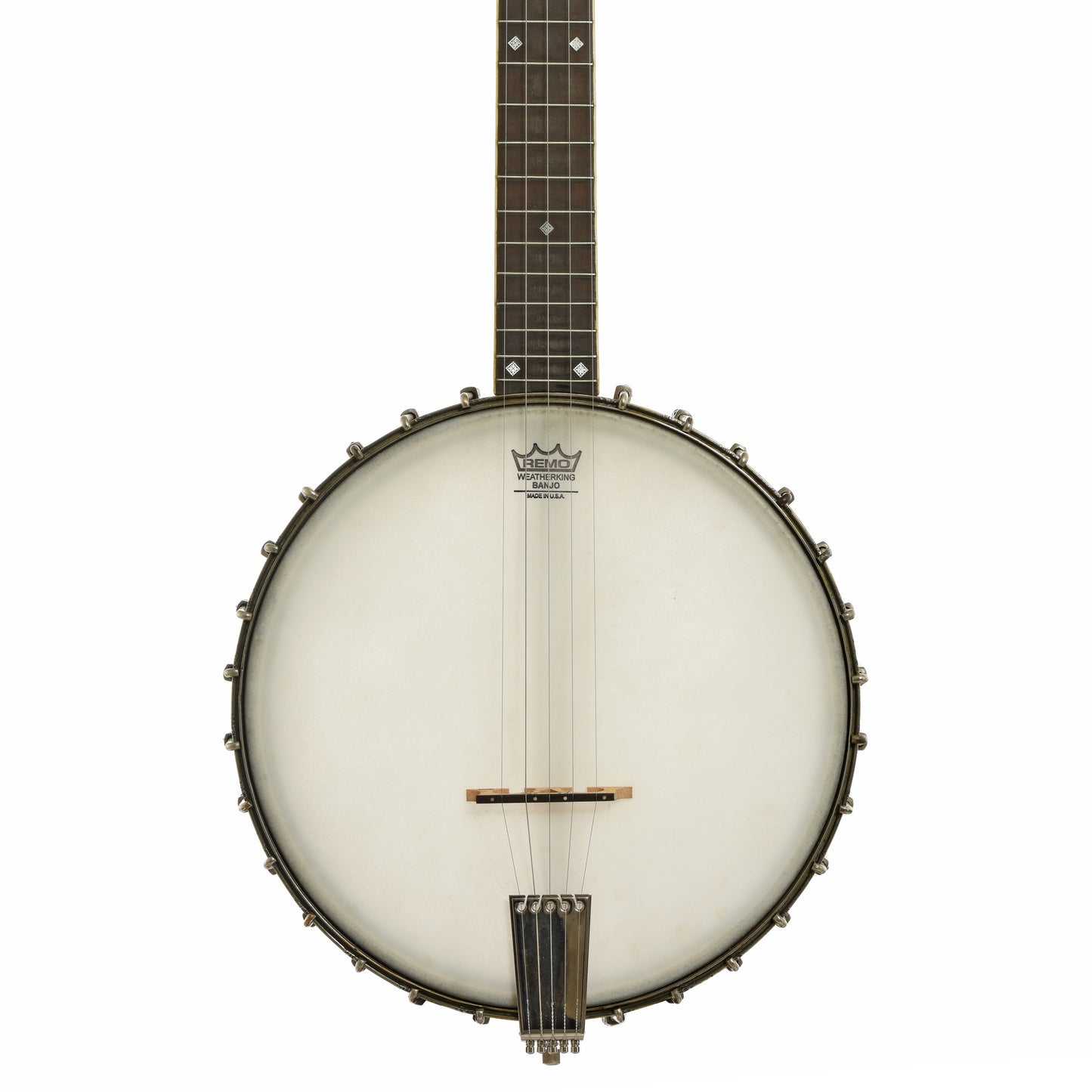 Front of A.C. Fairbanks Whyte Laydie No.2 Openback Banjo