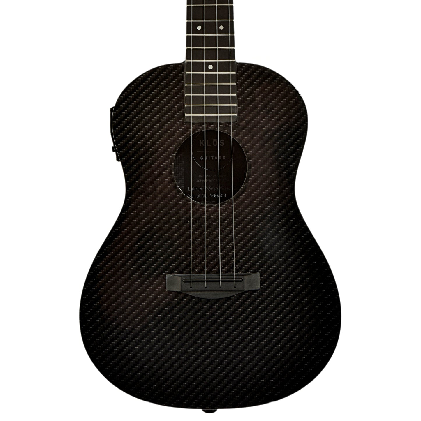 Front of Klos Full Carbon Tenor Ukulele