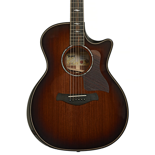 Front of Taylor Next Generation Builder's Edition 814ce Acoustic-Electric Guitar & Case, Honduran Rosewood/Sinker Redwood