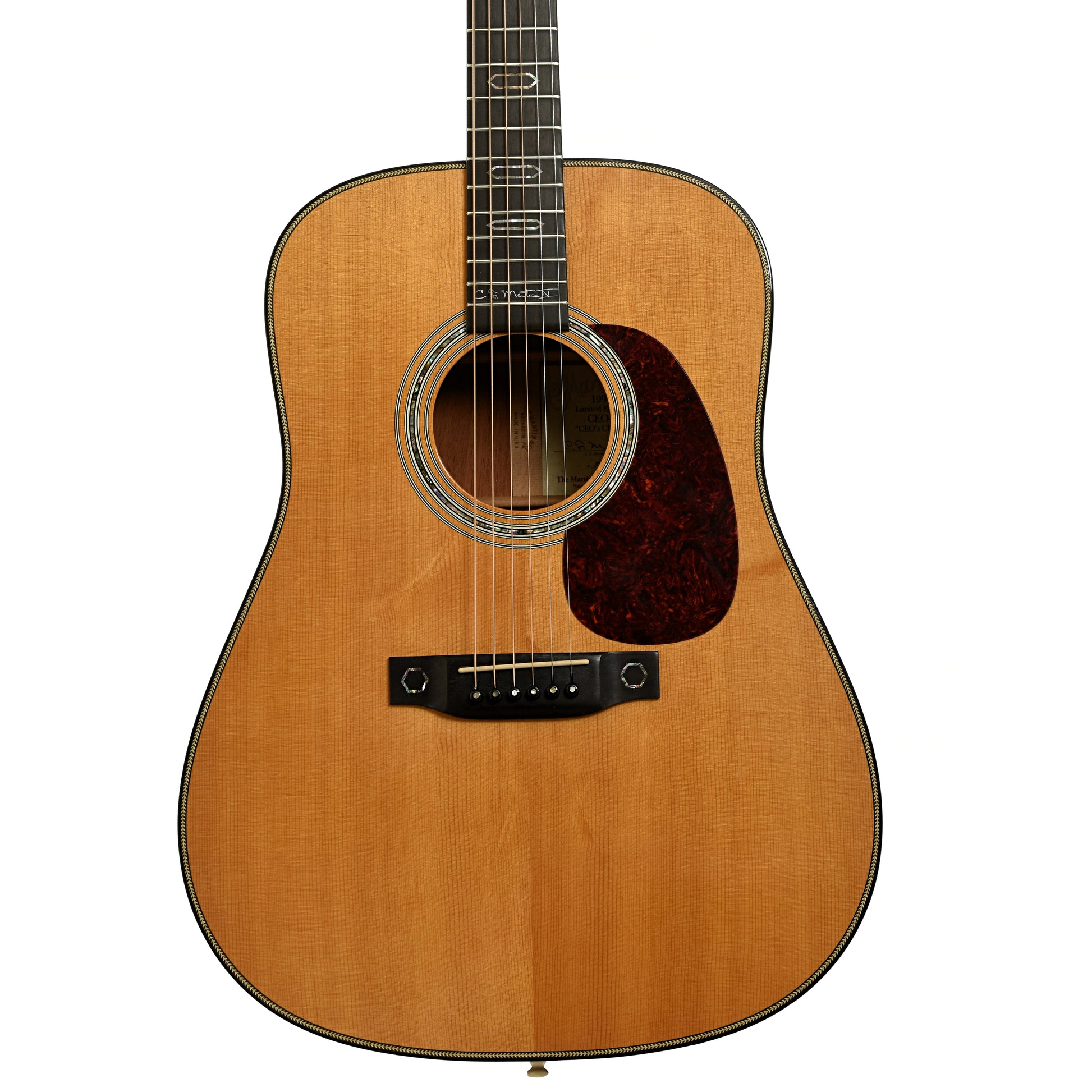 Front of Martin CEO-1 Acoustic Guitar 