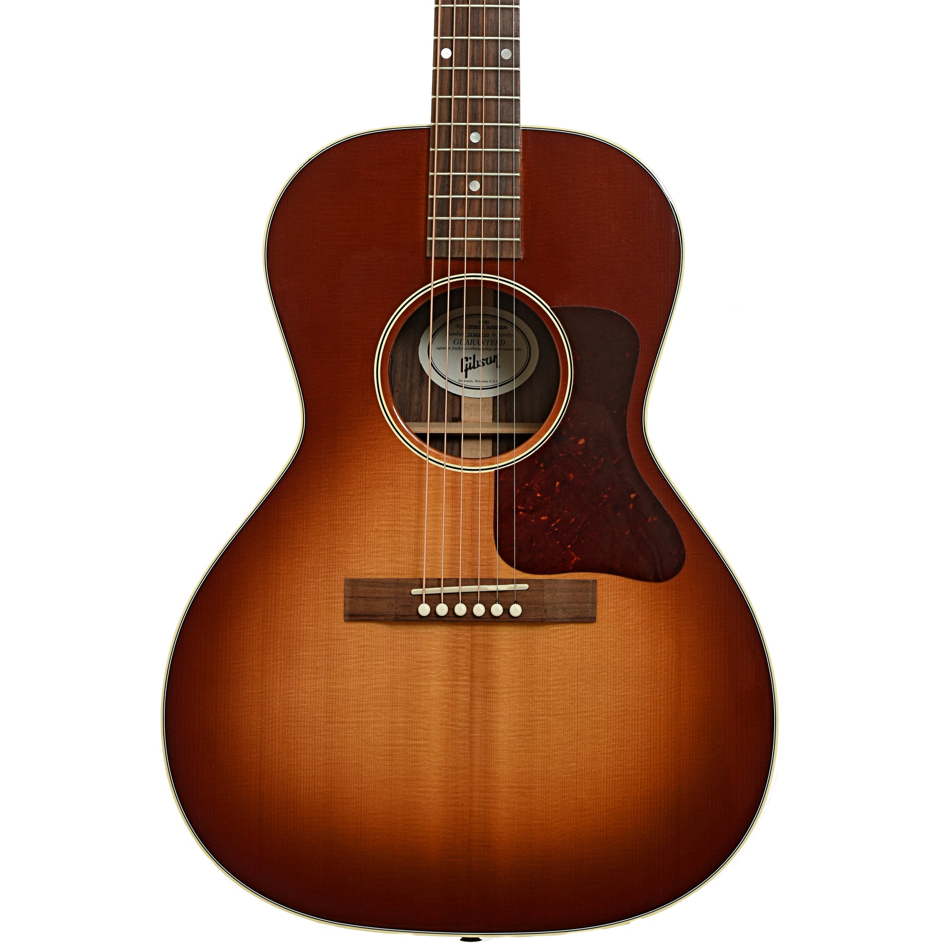Front of Gibson L-00 Studio Rosewood Acoustic Guitar